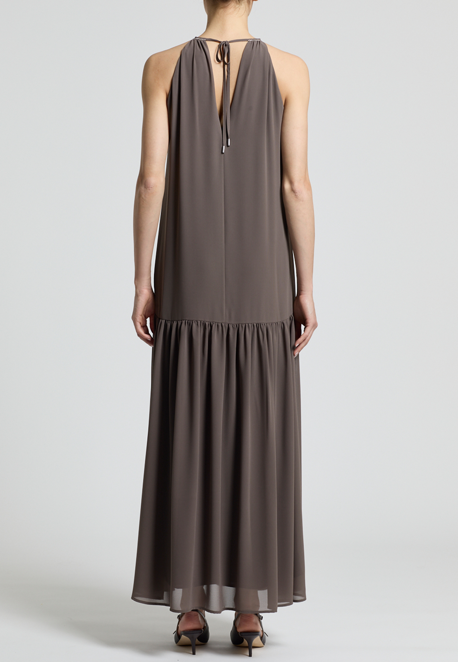 

Платье PESERICO, Коричневый, Коричневый