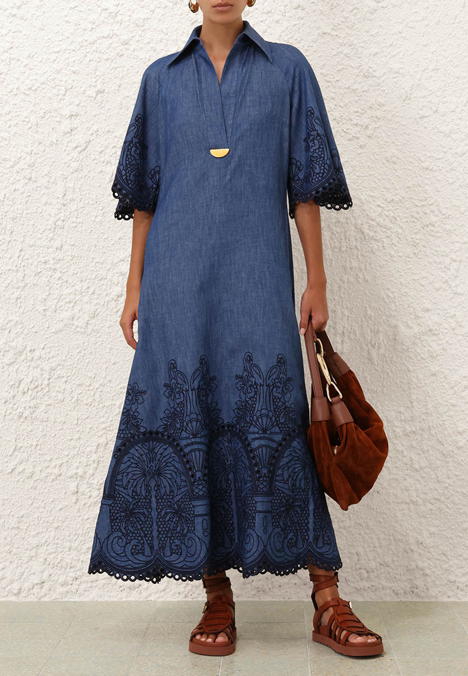 

Платье ZIMMERMANN, Синий, Синий