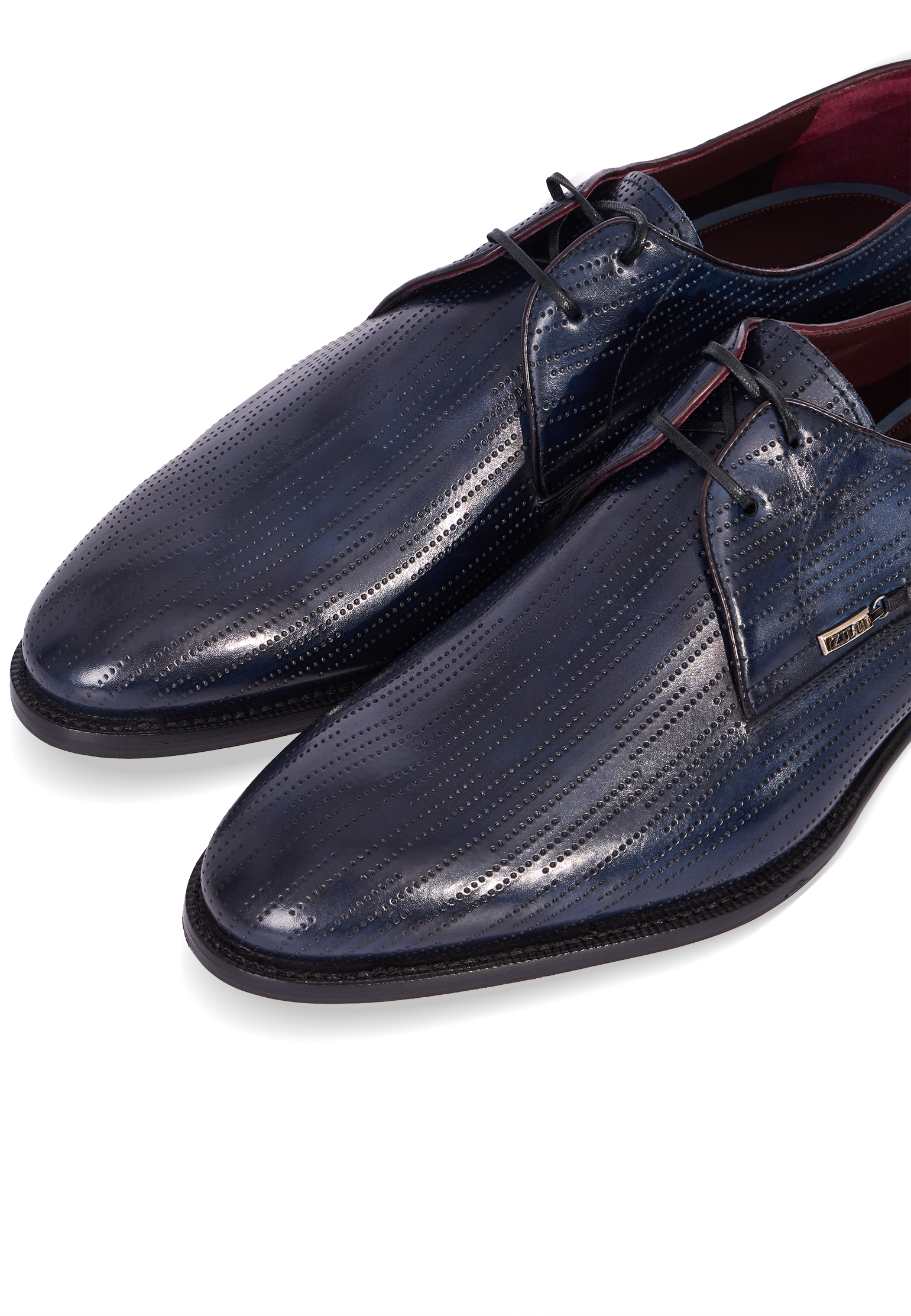 

Дерби ZILLI, Синий, Синий