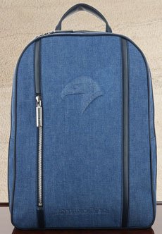 Голубой рюкзак STEFANO RICCI