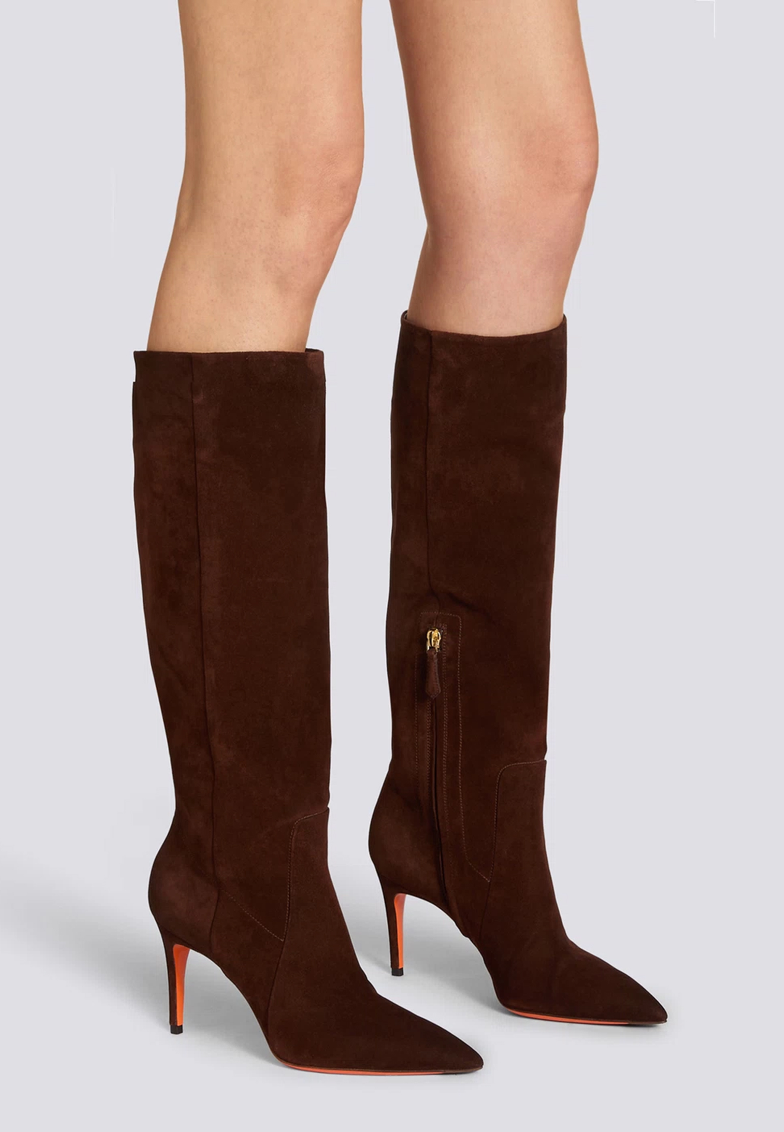 

Сапоги SANTONI, Коричневый, Коричневый