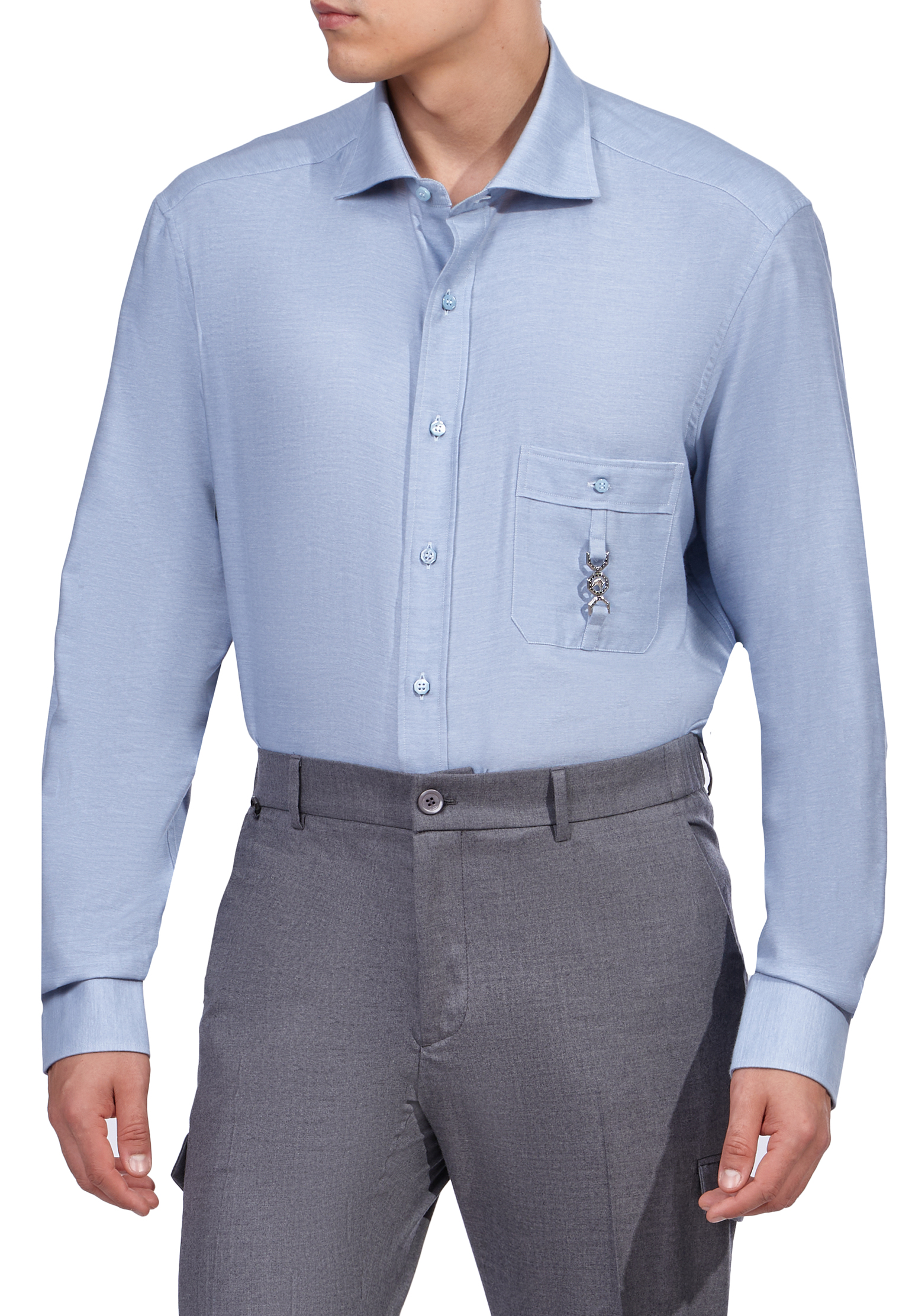 

Рубашка STEFANO RICCI, Синий, Синий