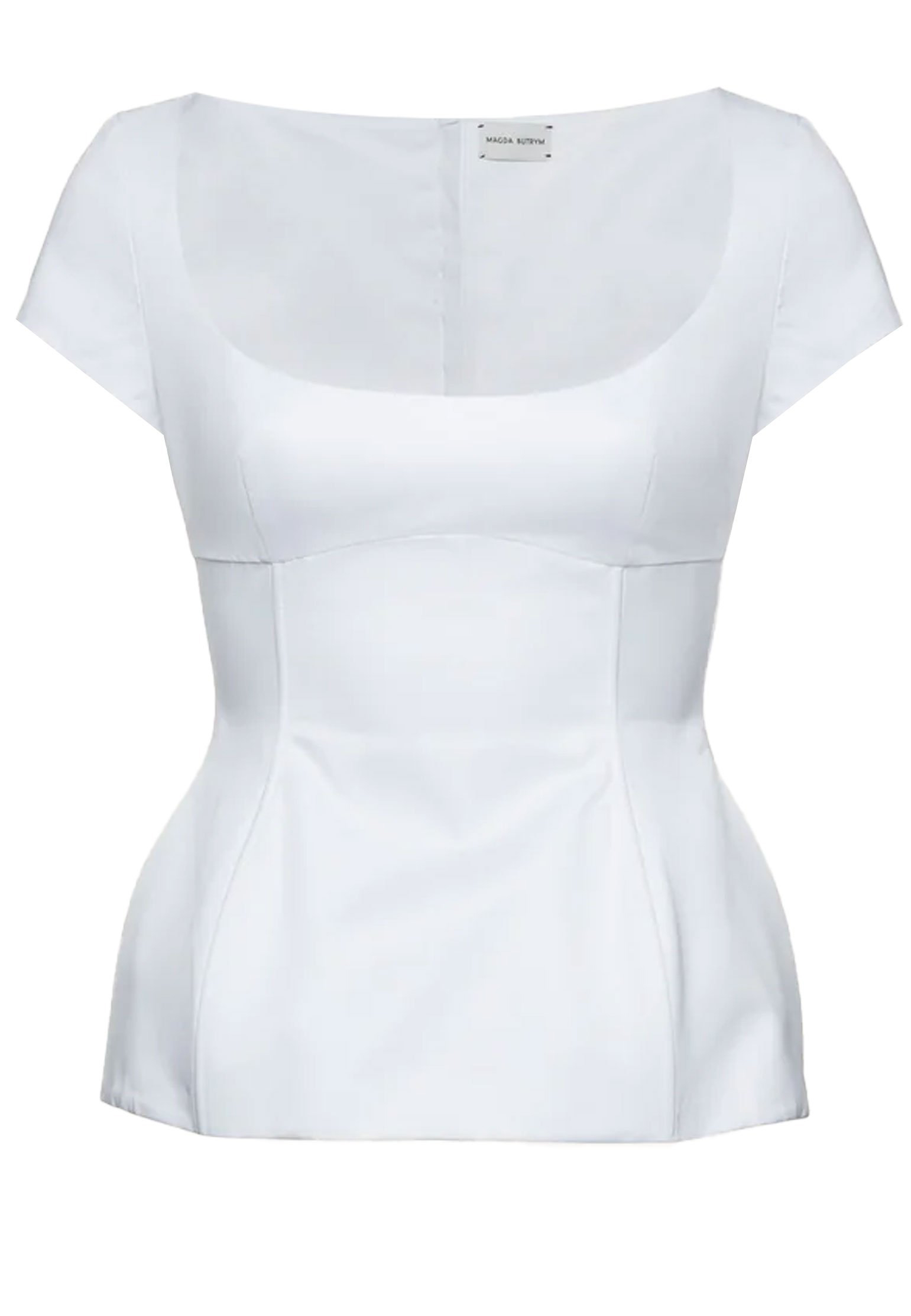 Блуза MAGDA BUTRYM Белый, размер 36