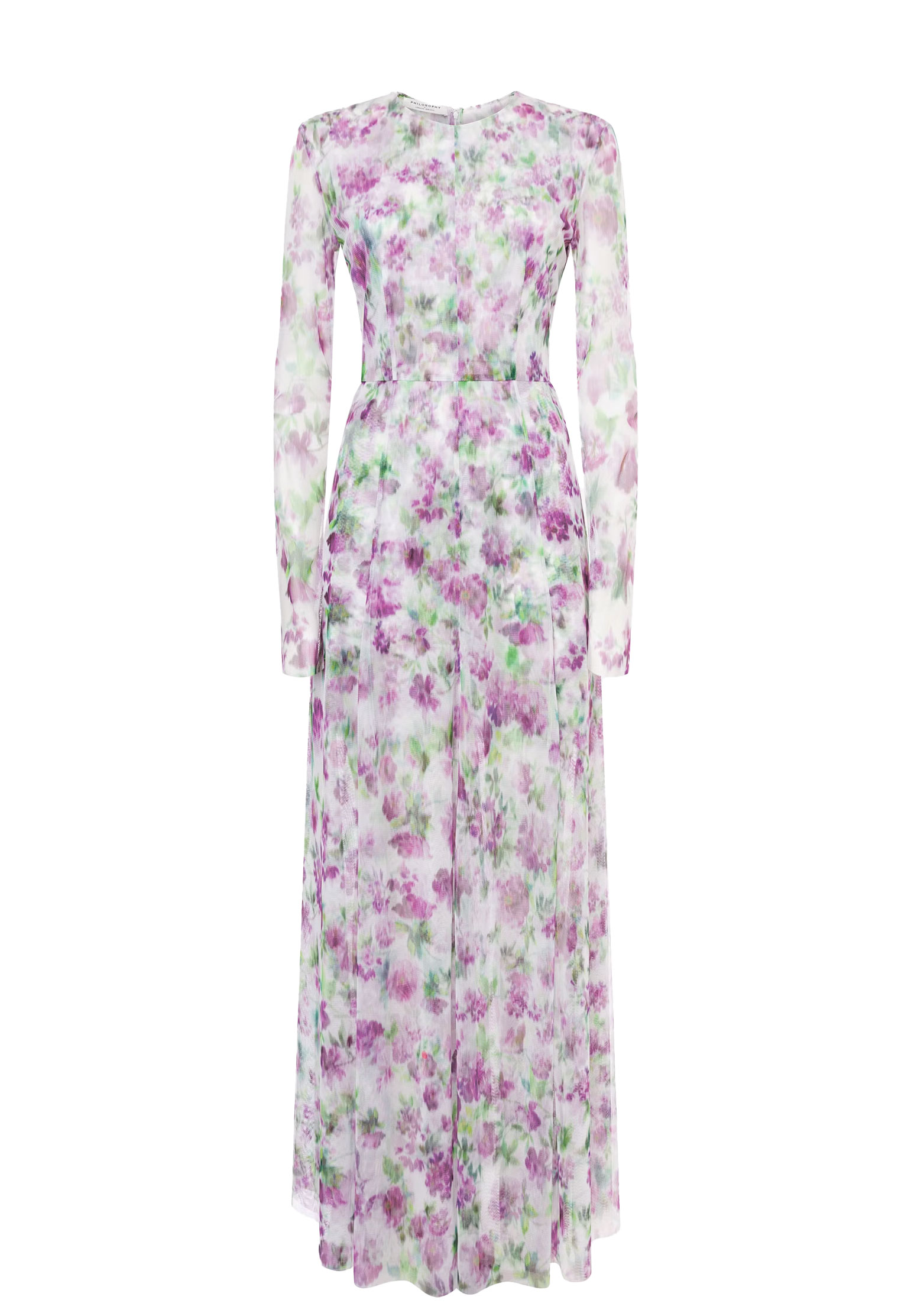 Платье PHILOSOPHY DI LORENZO SERAFINI Фиолетовый, размер 42