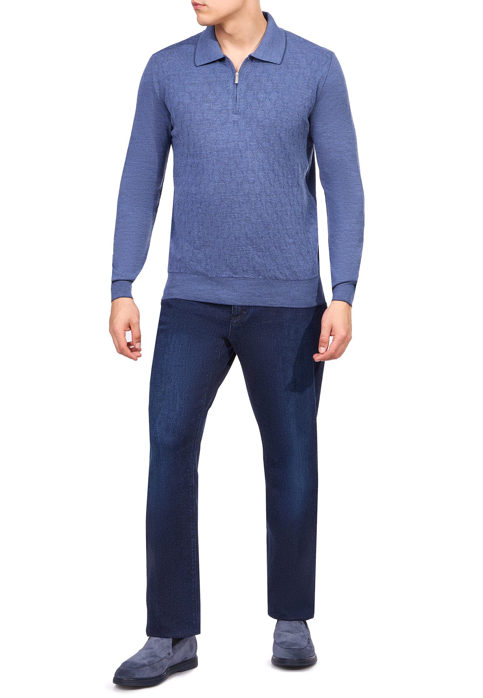 

Пуловер BERTOLO, Синий, Синий