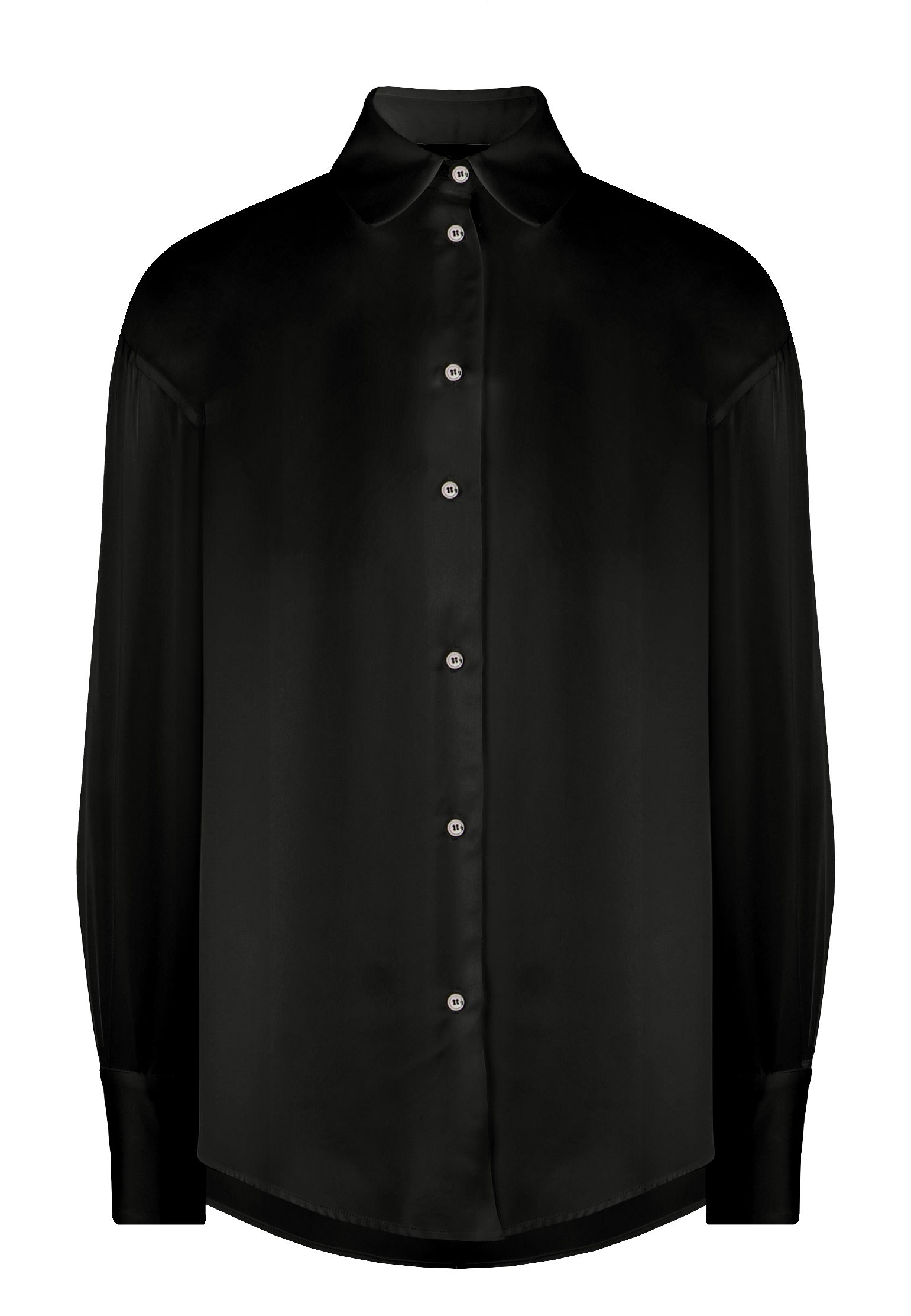 Блуза FABIANA FILIPPI Черный, размер 38