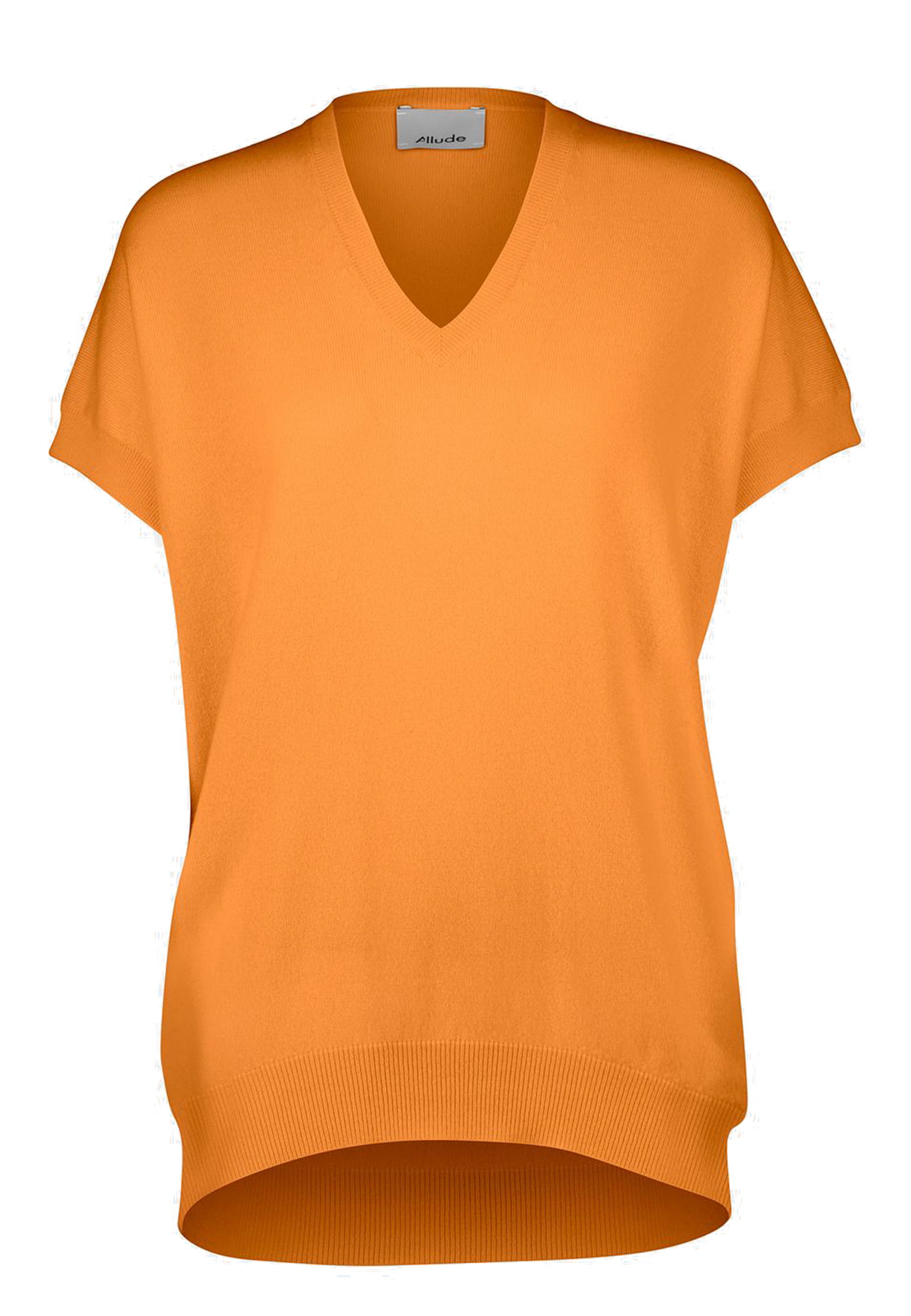 

Пуловер ALLUDE, Оранжевый, Оранжевый