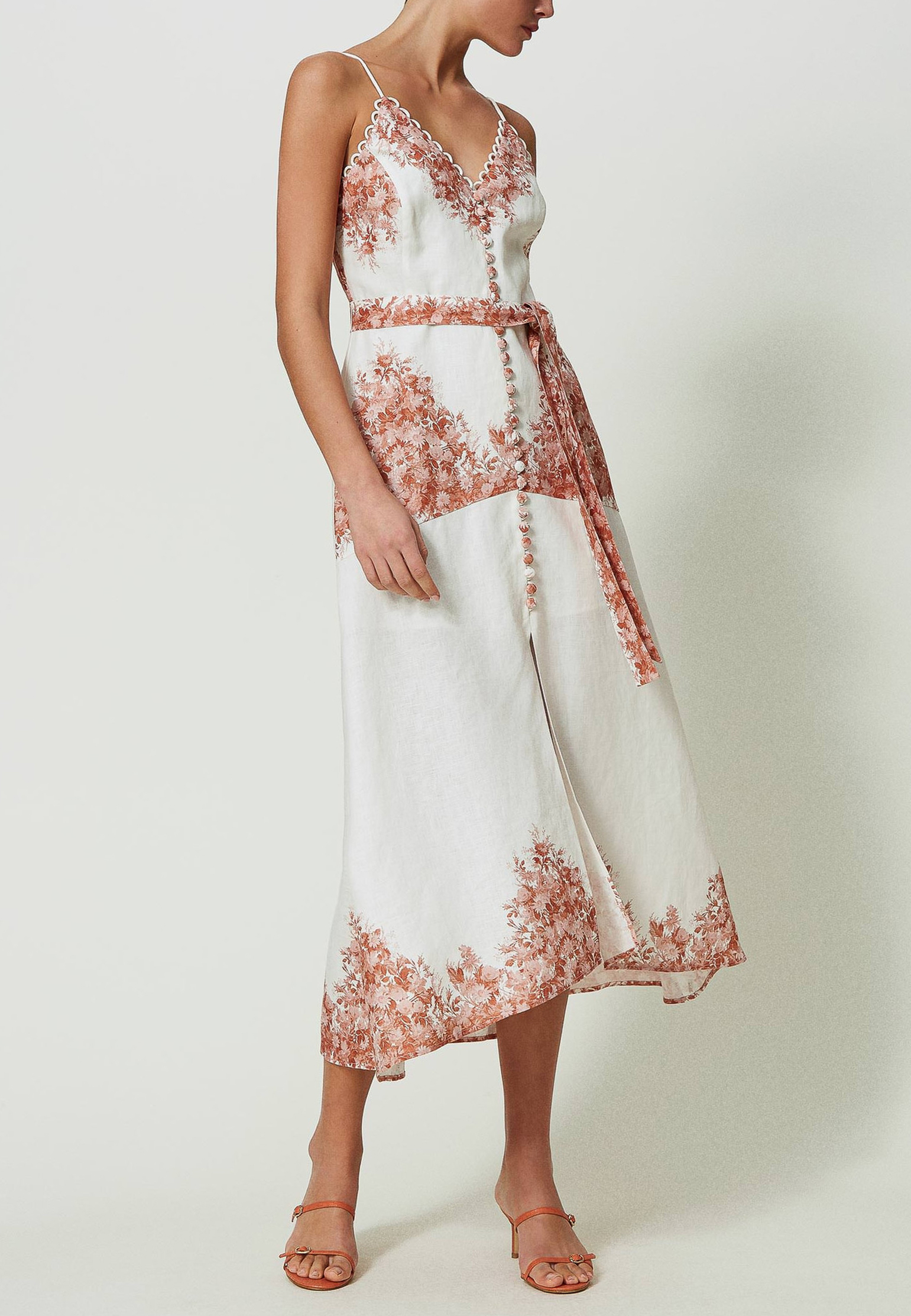 Платье TWINSET Milano Белый, размер 42 174146 - фото 1