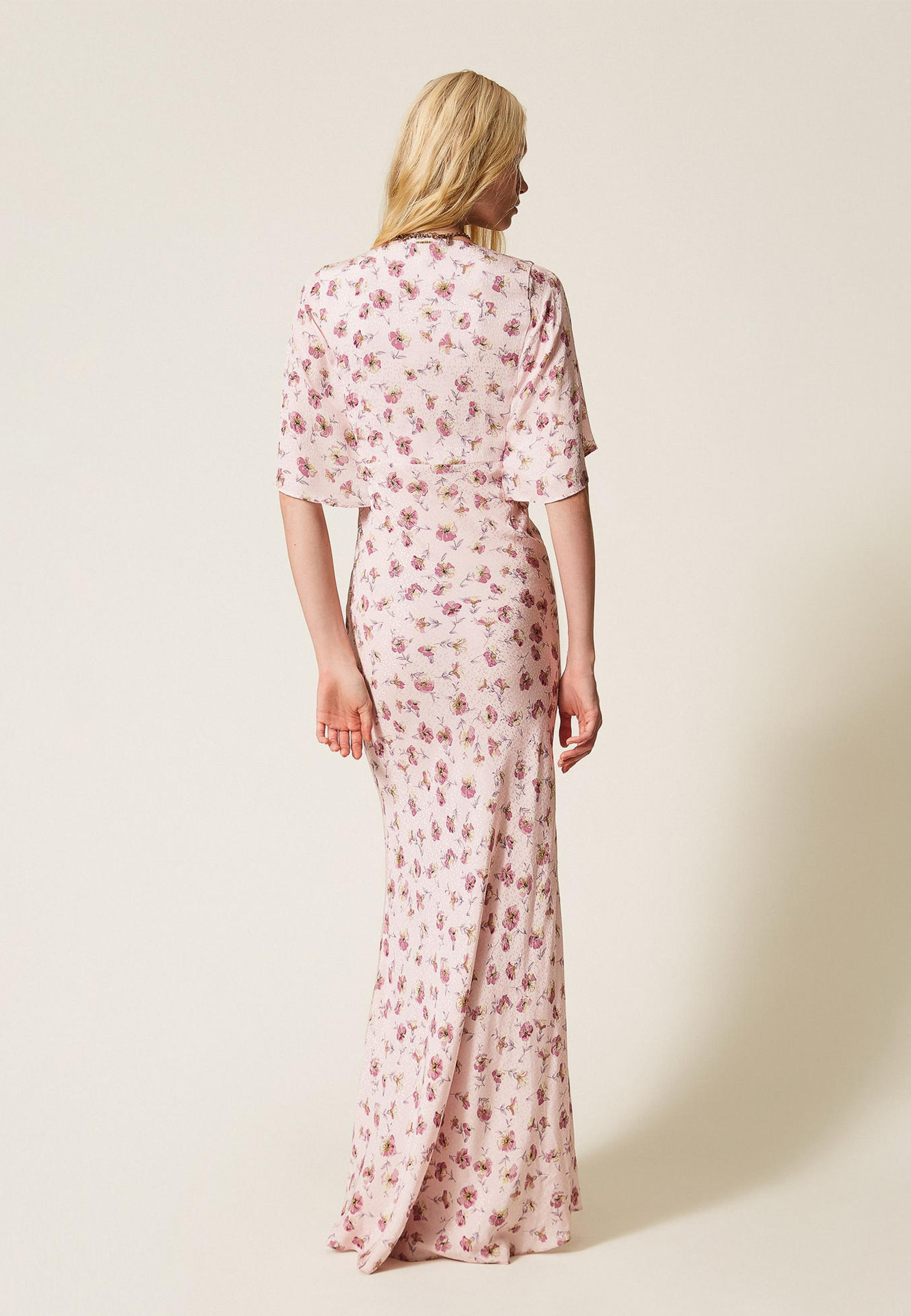 

Платье TWINSET Milano, Розовый, Розовый