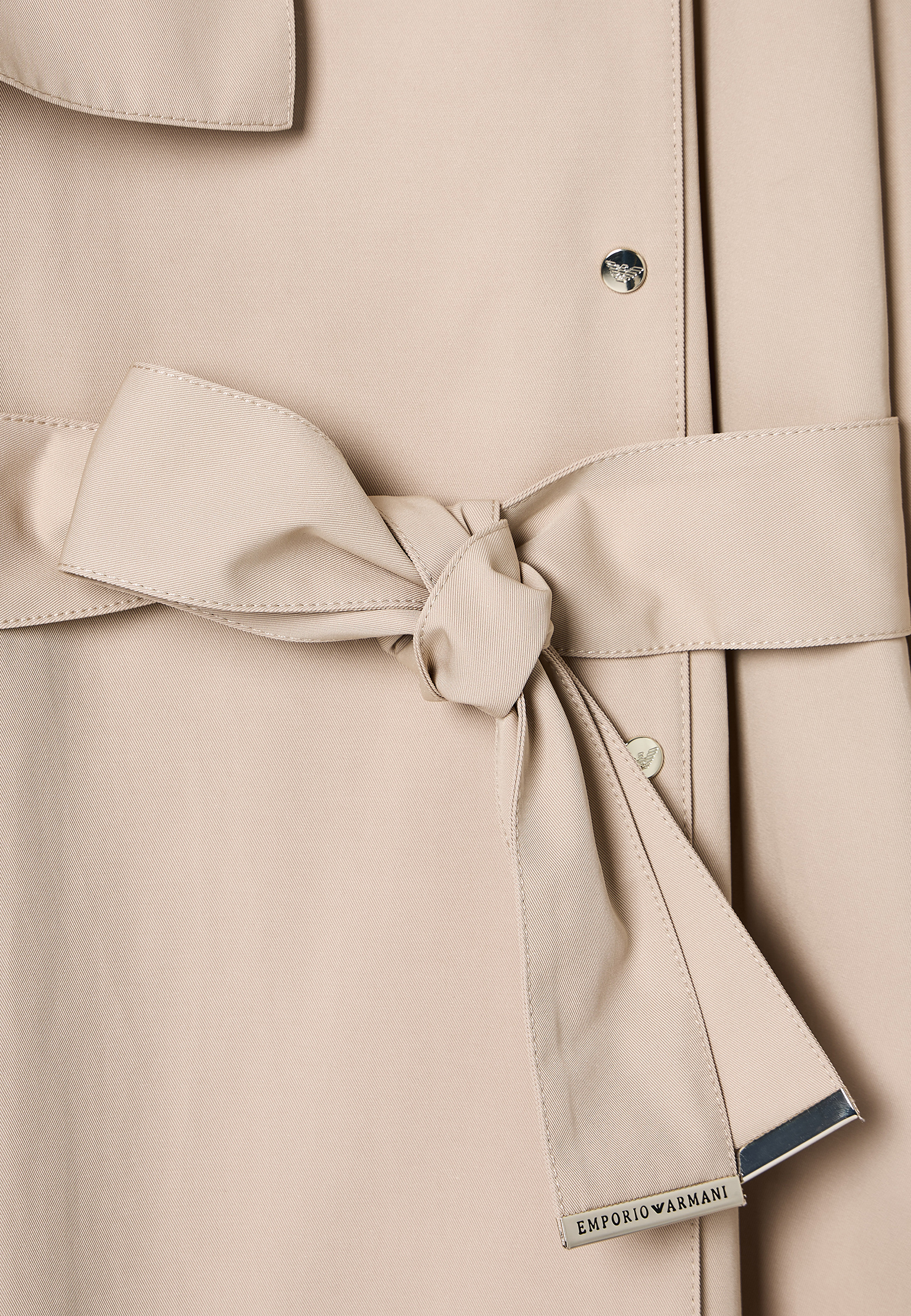 

Тренч EMPORIO ARMANI, Бежевый, Бежевый