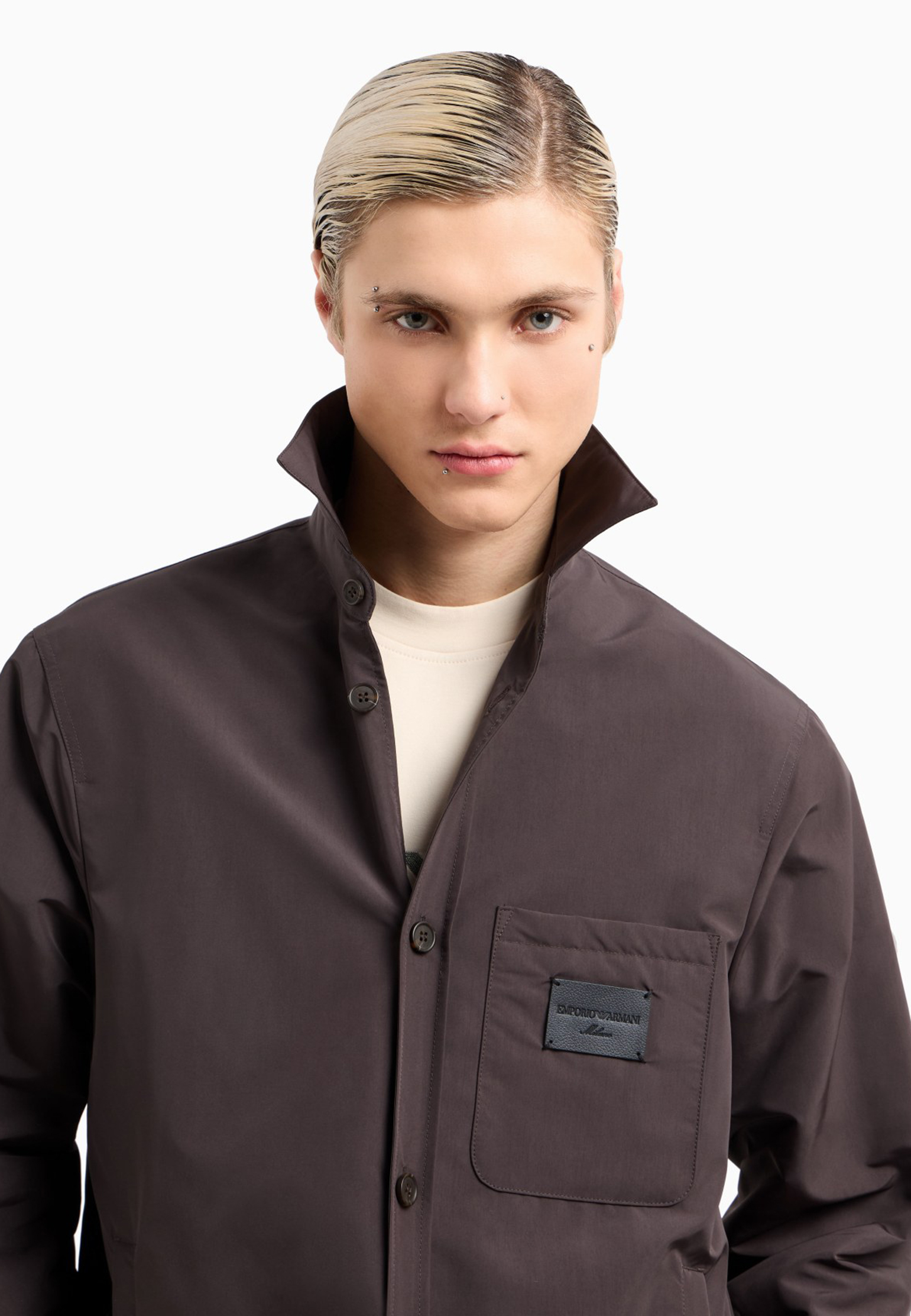 

Рубашка EMPORIO ARMANI, Коричневый, Коричневый