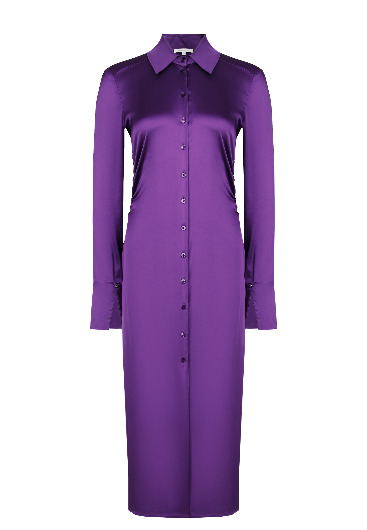 Платье PATRIZIA PEPE Фиолетовый, размер 44 151940 - фото 1