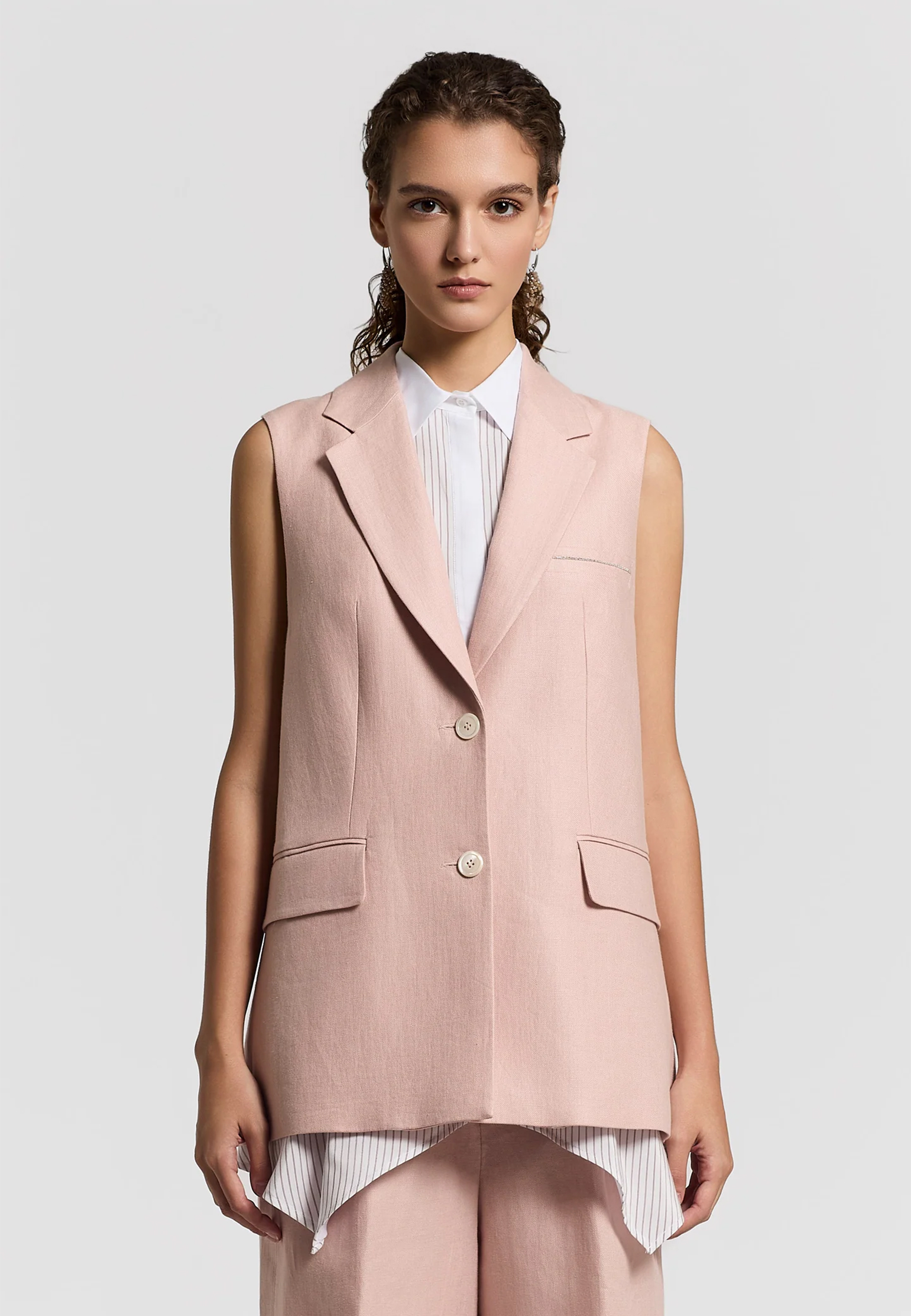 

Жилет PESERICO, Розовый, Розовый