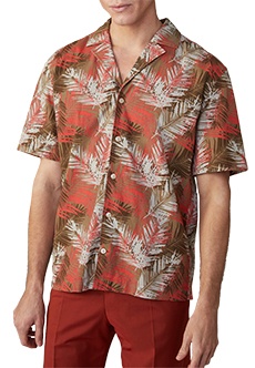 Рубашка с тропическими мотивами  STRELLSON