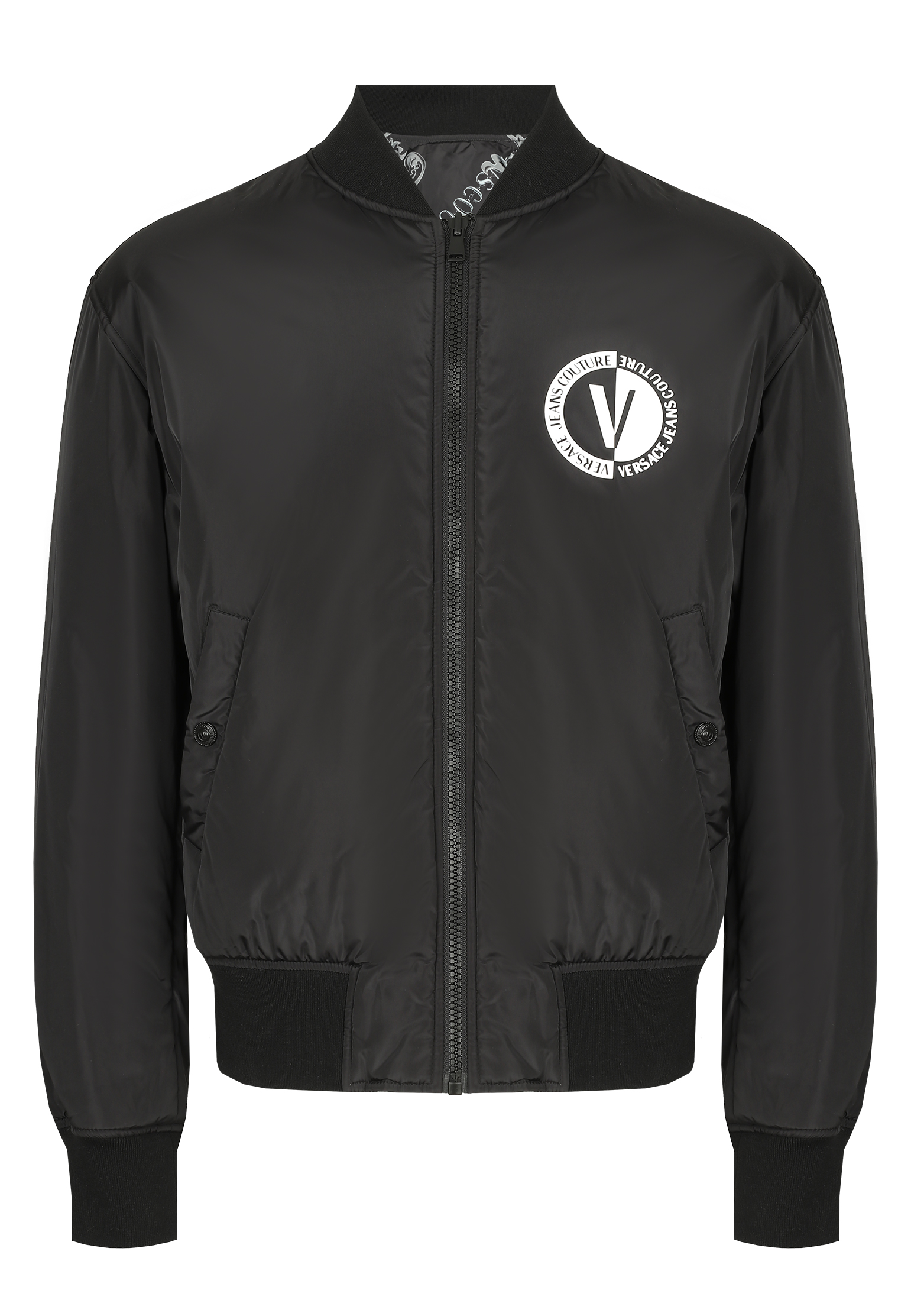 Куртка VERSACE JEANS COUTURE Черный, размер 48