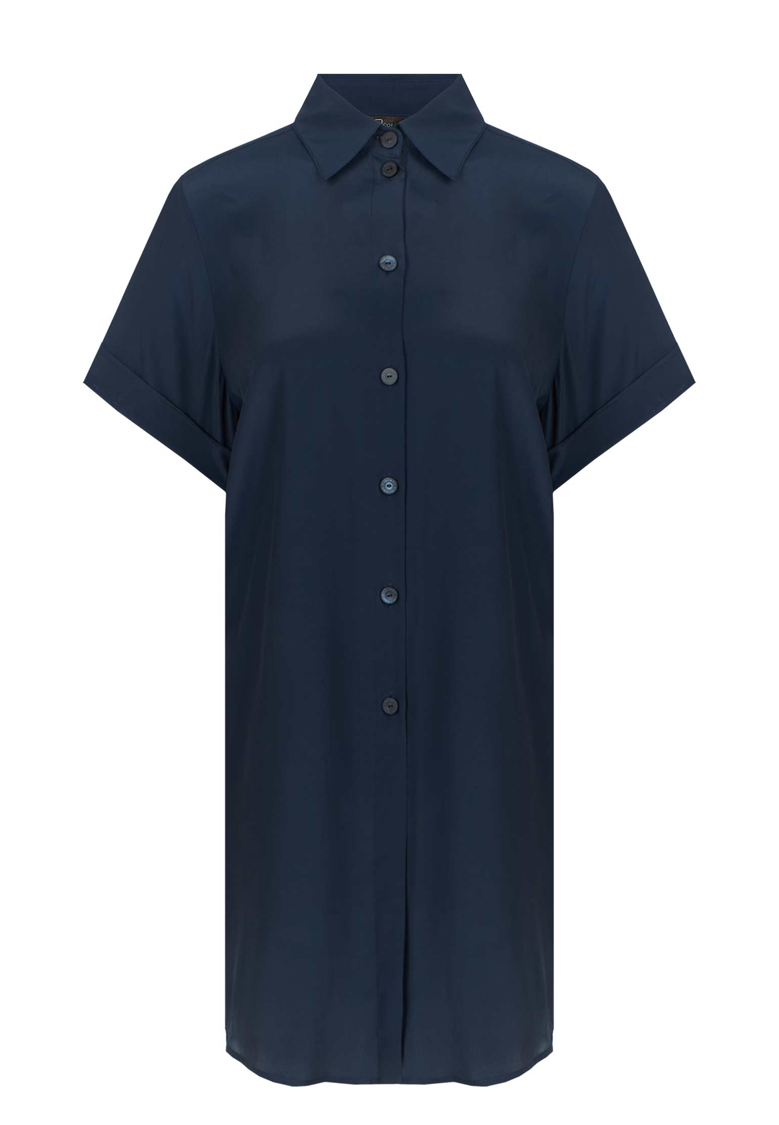 Рубашка COLOMBO Синий, размер 42