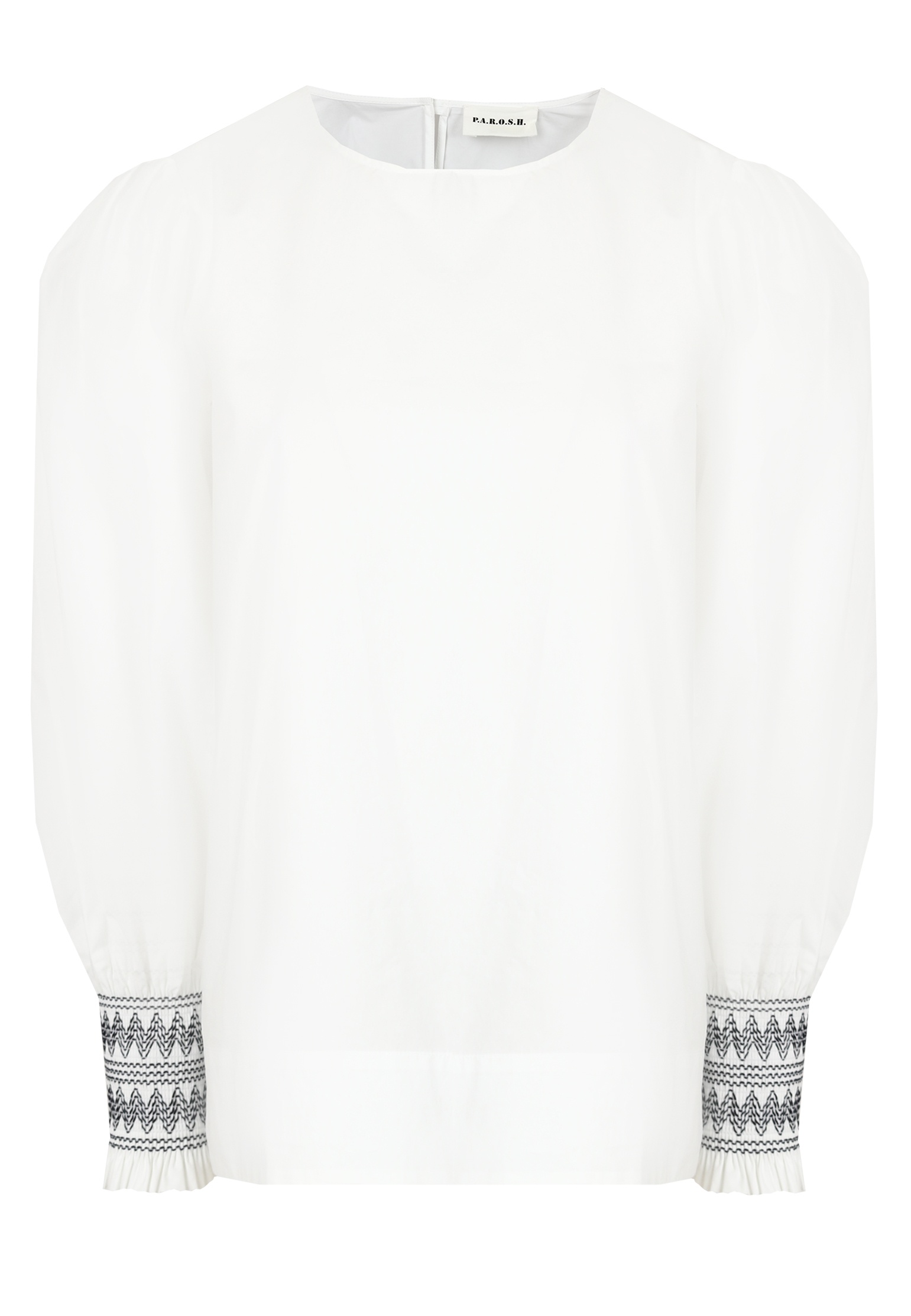 Блуза P.A.R.O.S.H. Белый, размер S 143597 - фото 1