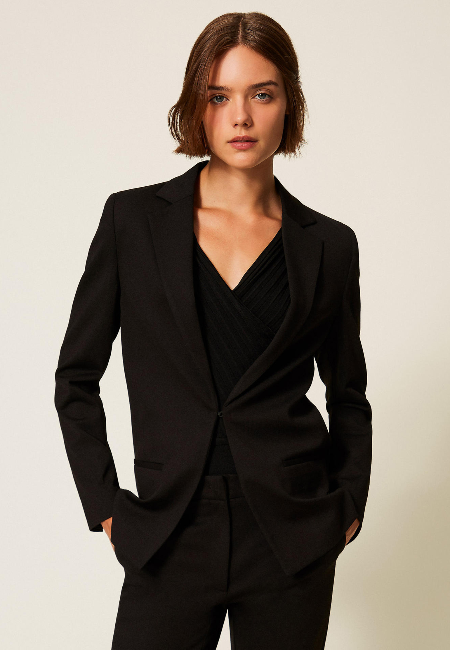 

Жакет TWINSET Milano, Черный, Черный