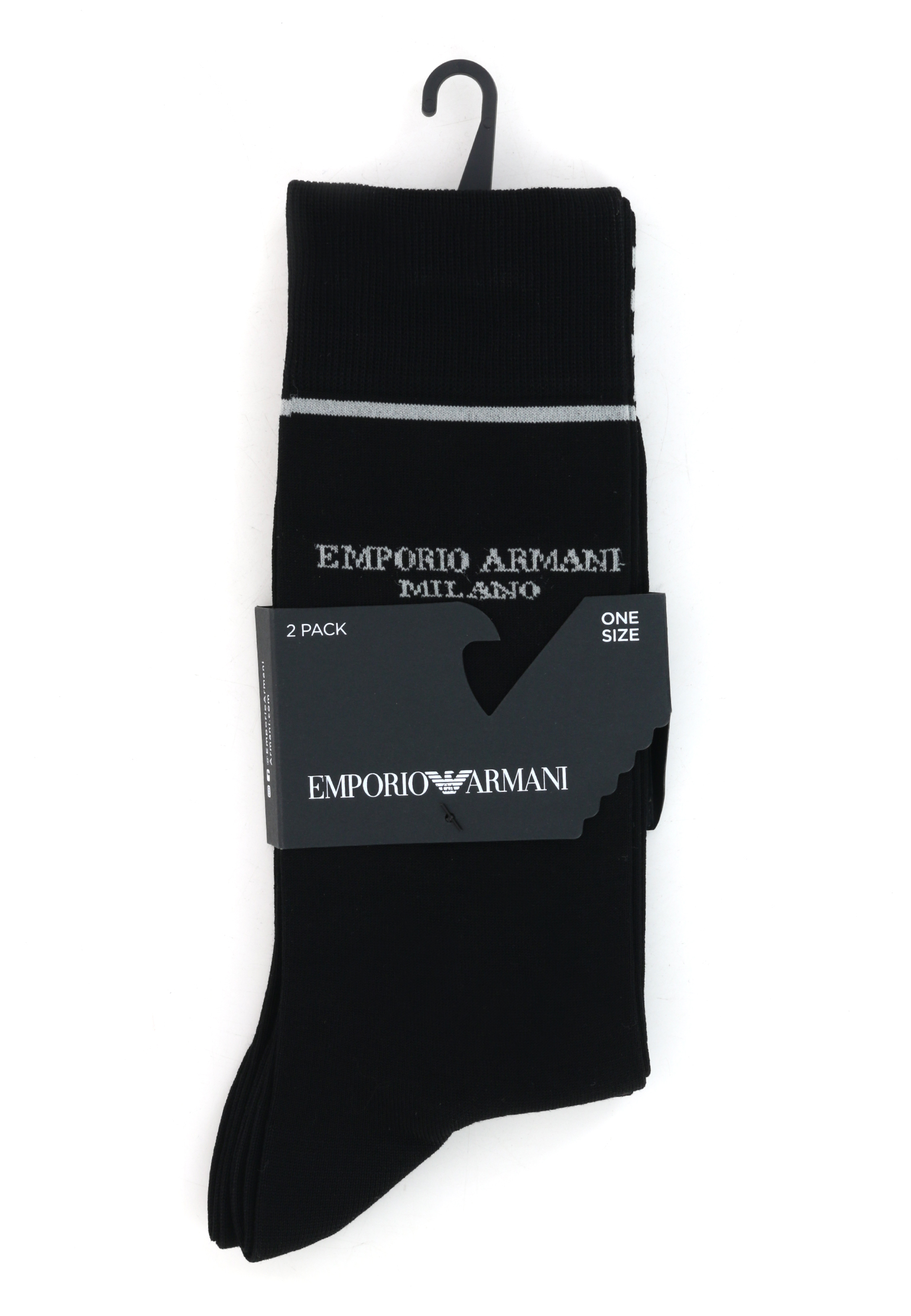 Носки EMPORIO ARMANI черного цвета