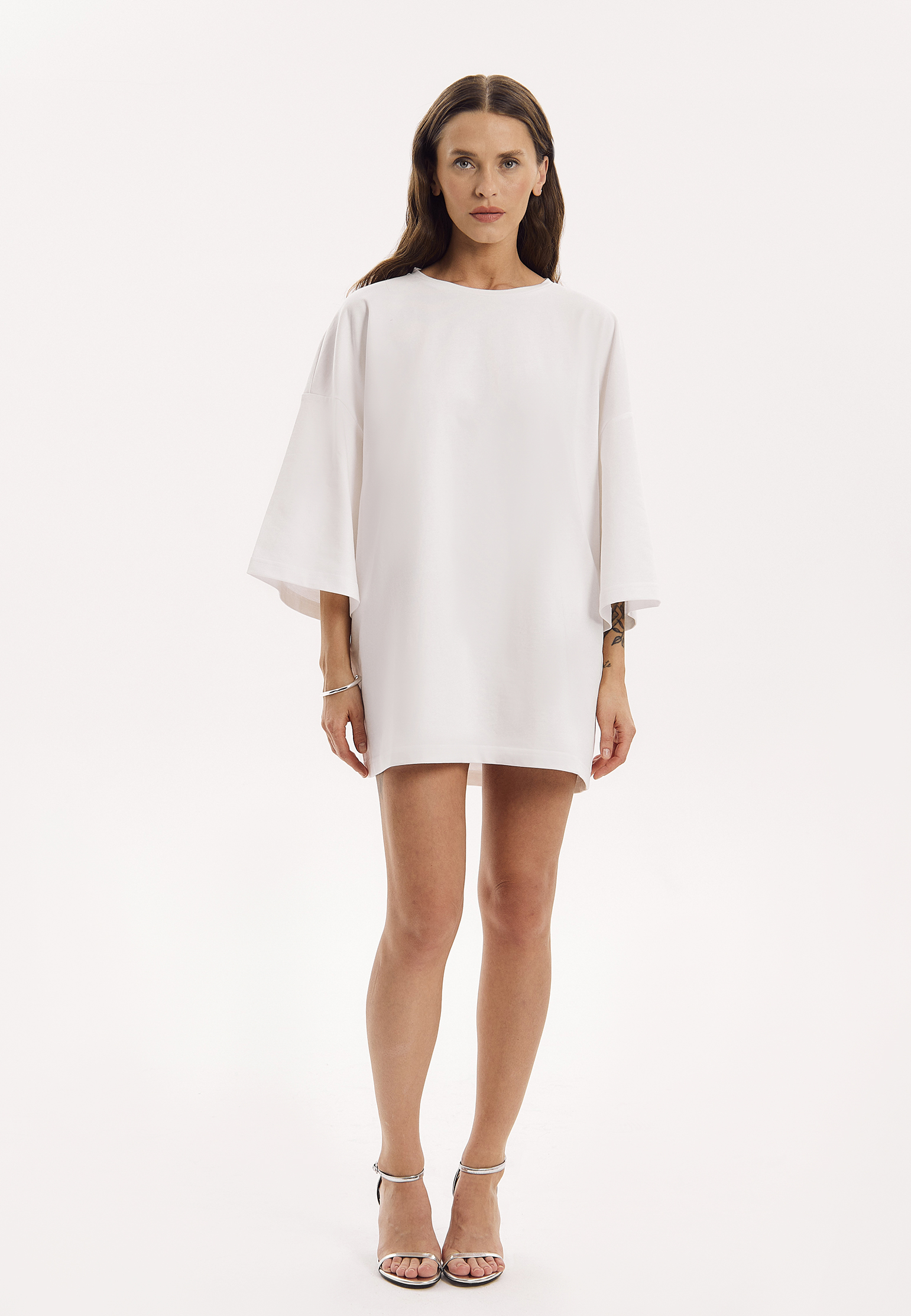 

Оверсайз футболка «just white» PRIME 2U, Белый, Белый