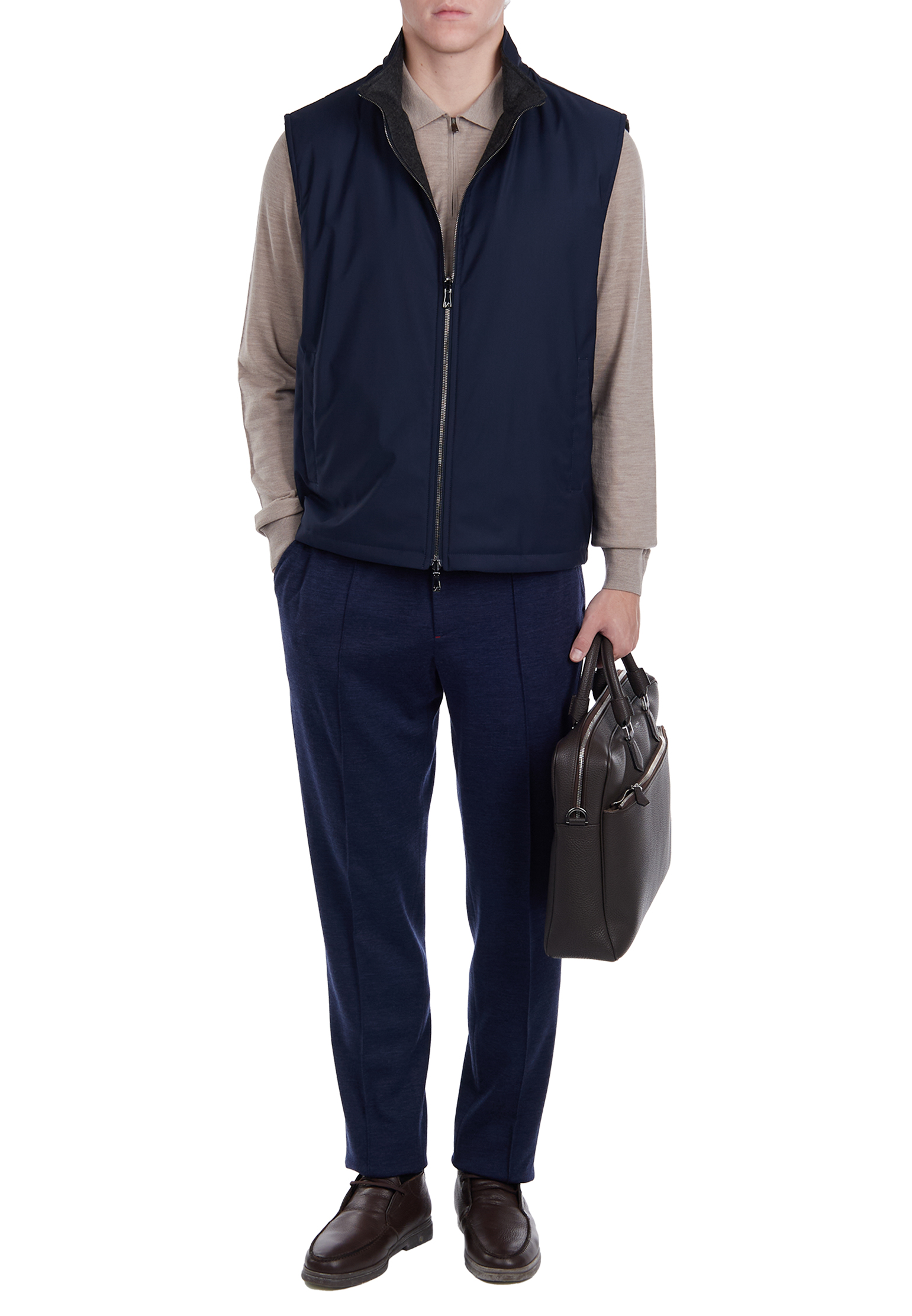 

Жилет ISAIA, Синий, Синий