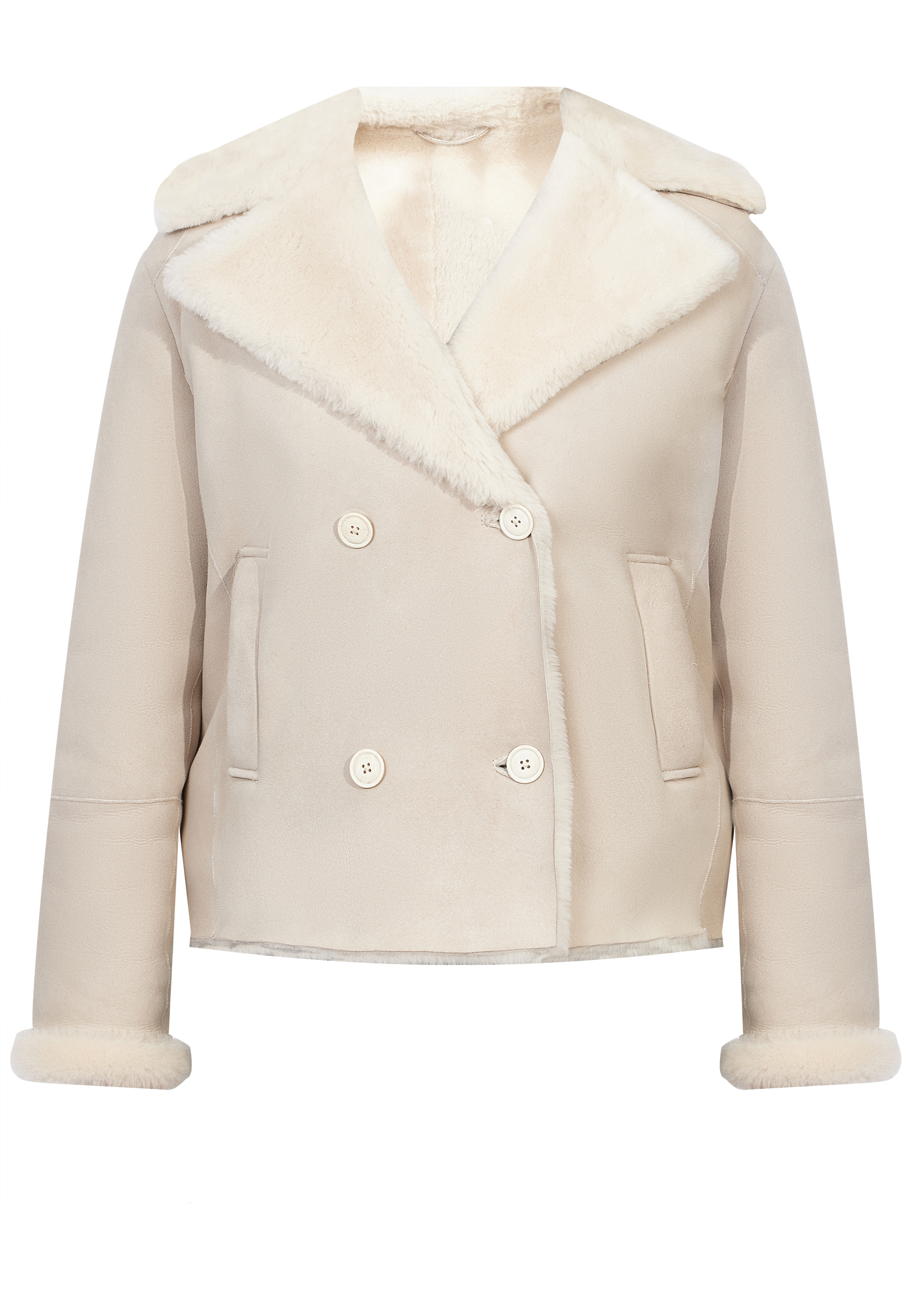 

Дубленка ELEVENTY, Бежевый, Бежевый