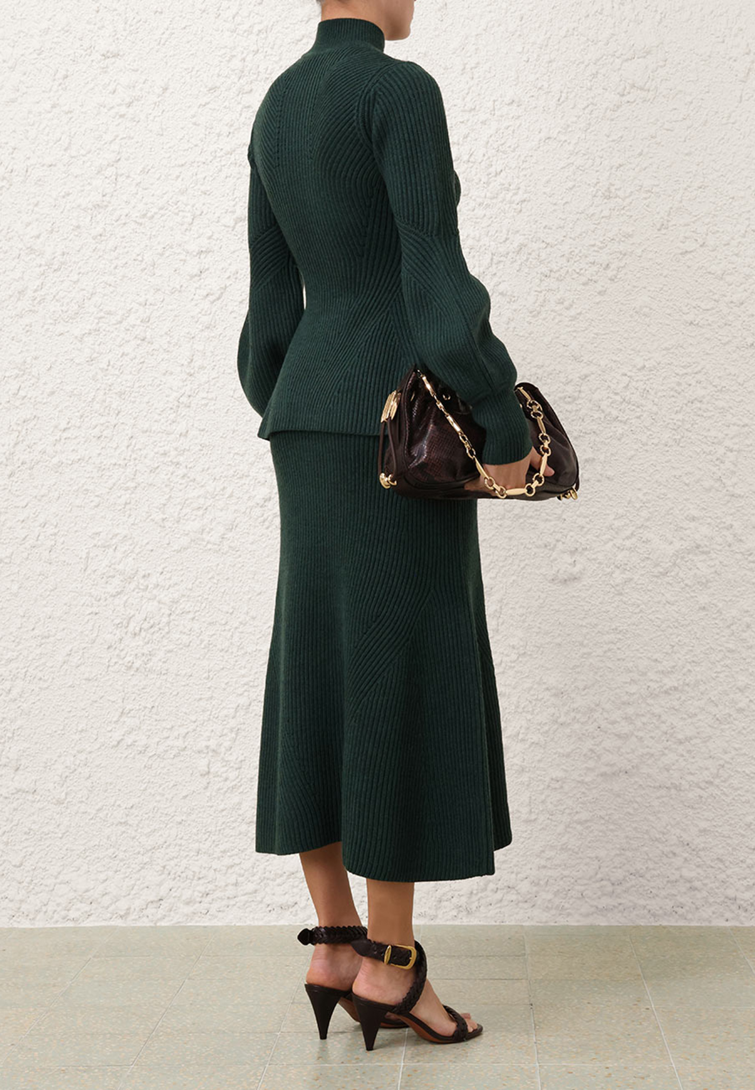 

Свитер ZIMMERMANN, Зеленый, Зеленый