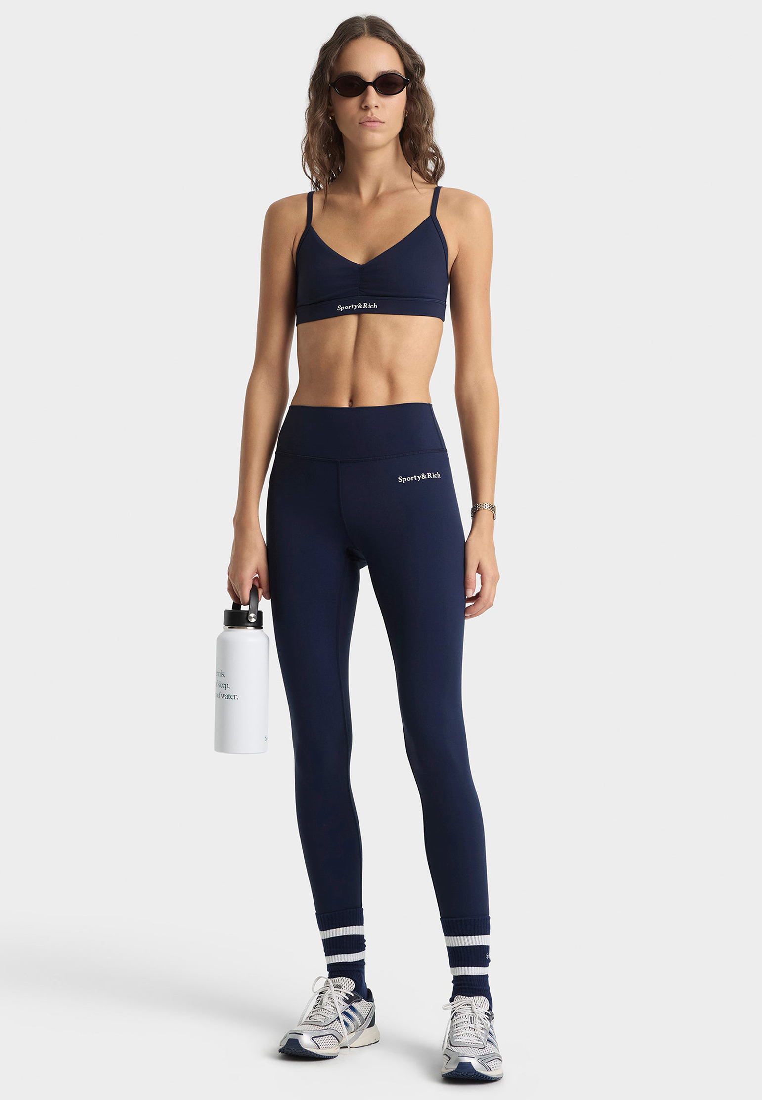 

Легинсы SPORTY&RICH, Синий, Синий