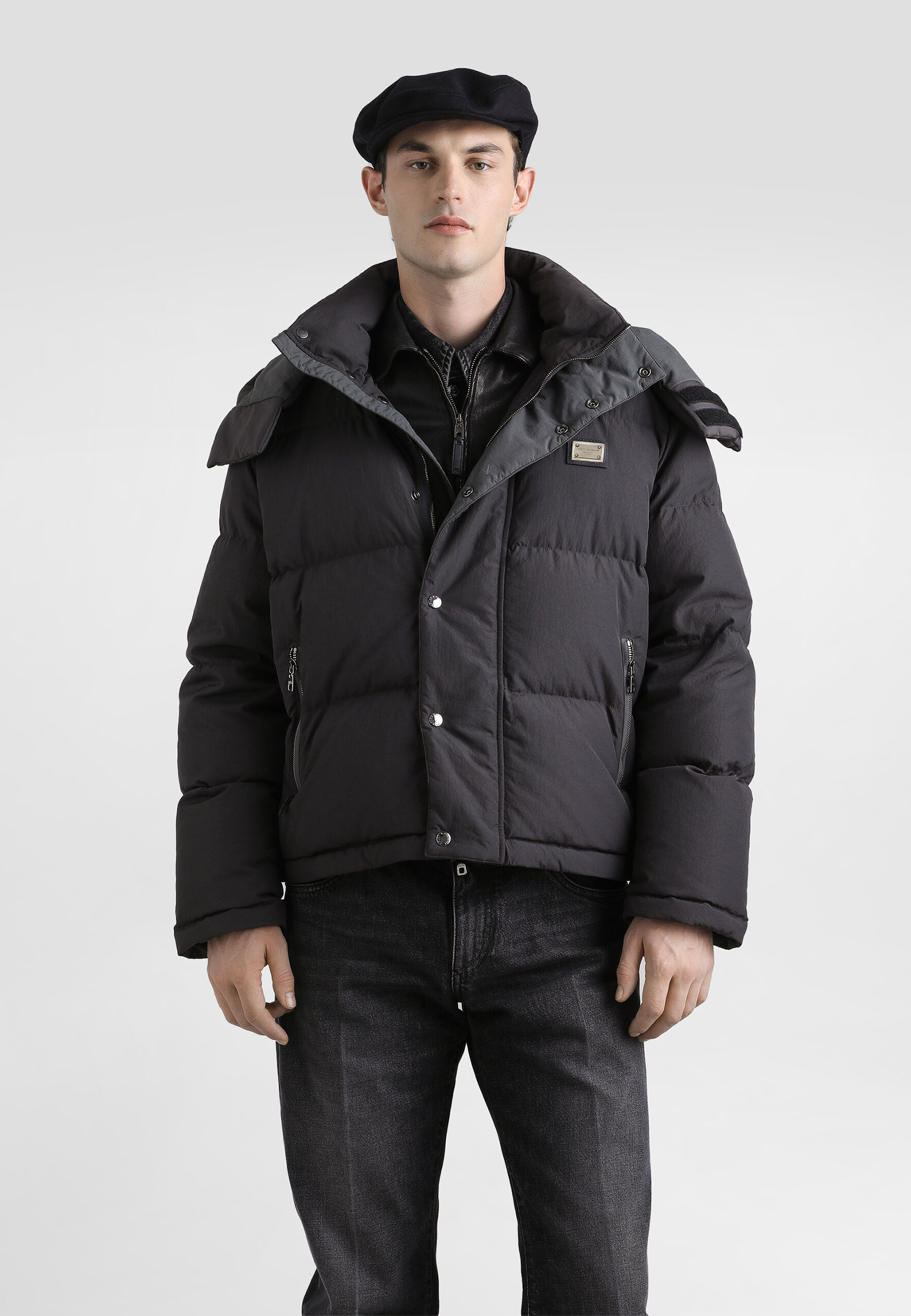 

Пуховик DOLCE&GABBANA, Черный, Черный