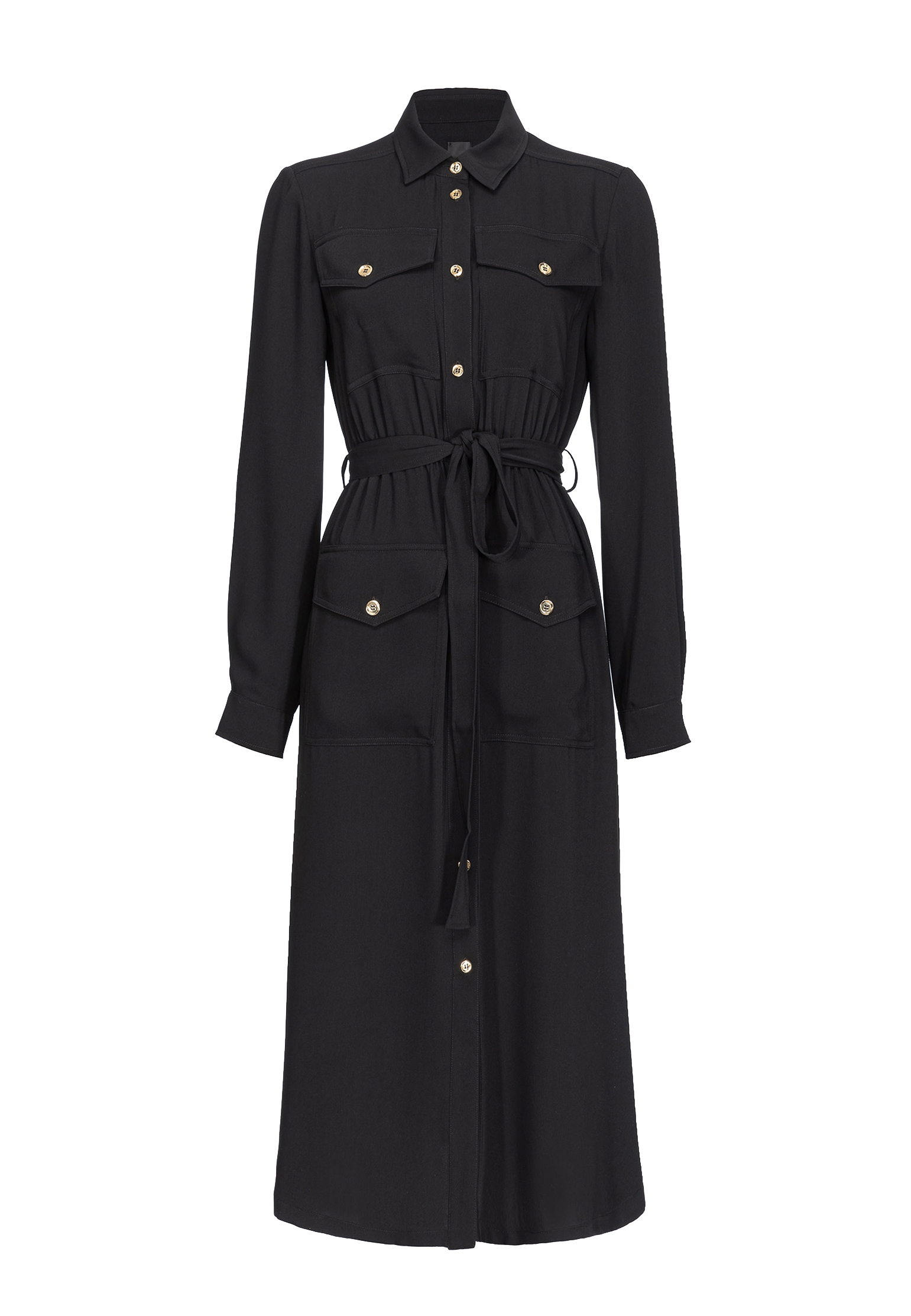 

Платье PINKO, Черный, Черный