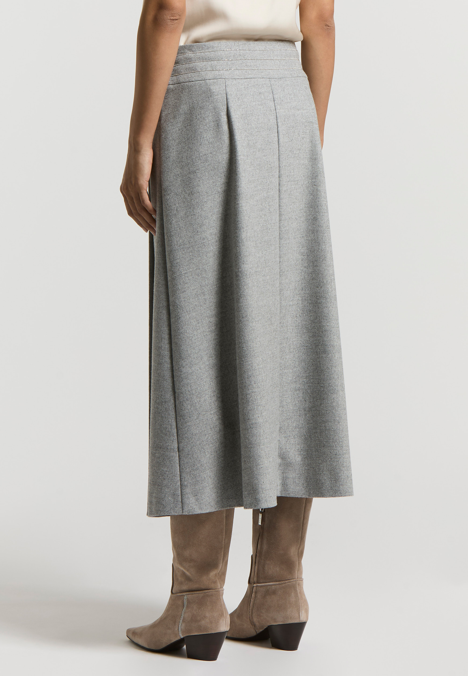 

Юбка PESERICO, Серый, Серый