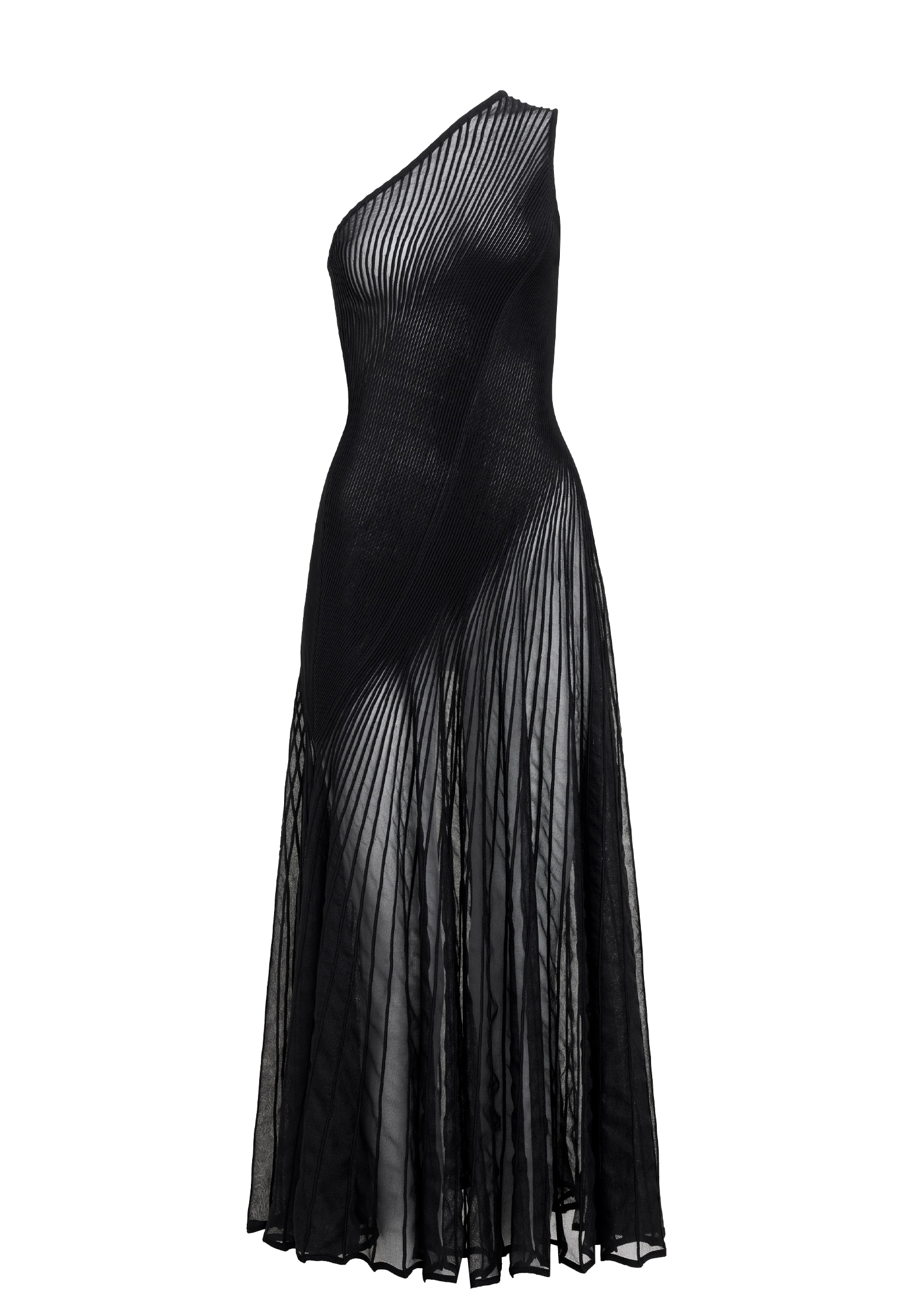 Платье ALAiA Черный, размер 36 185320 - фото 1