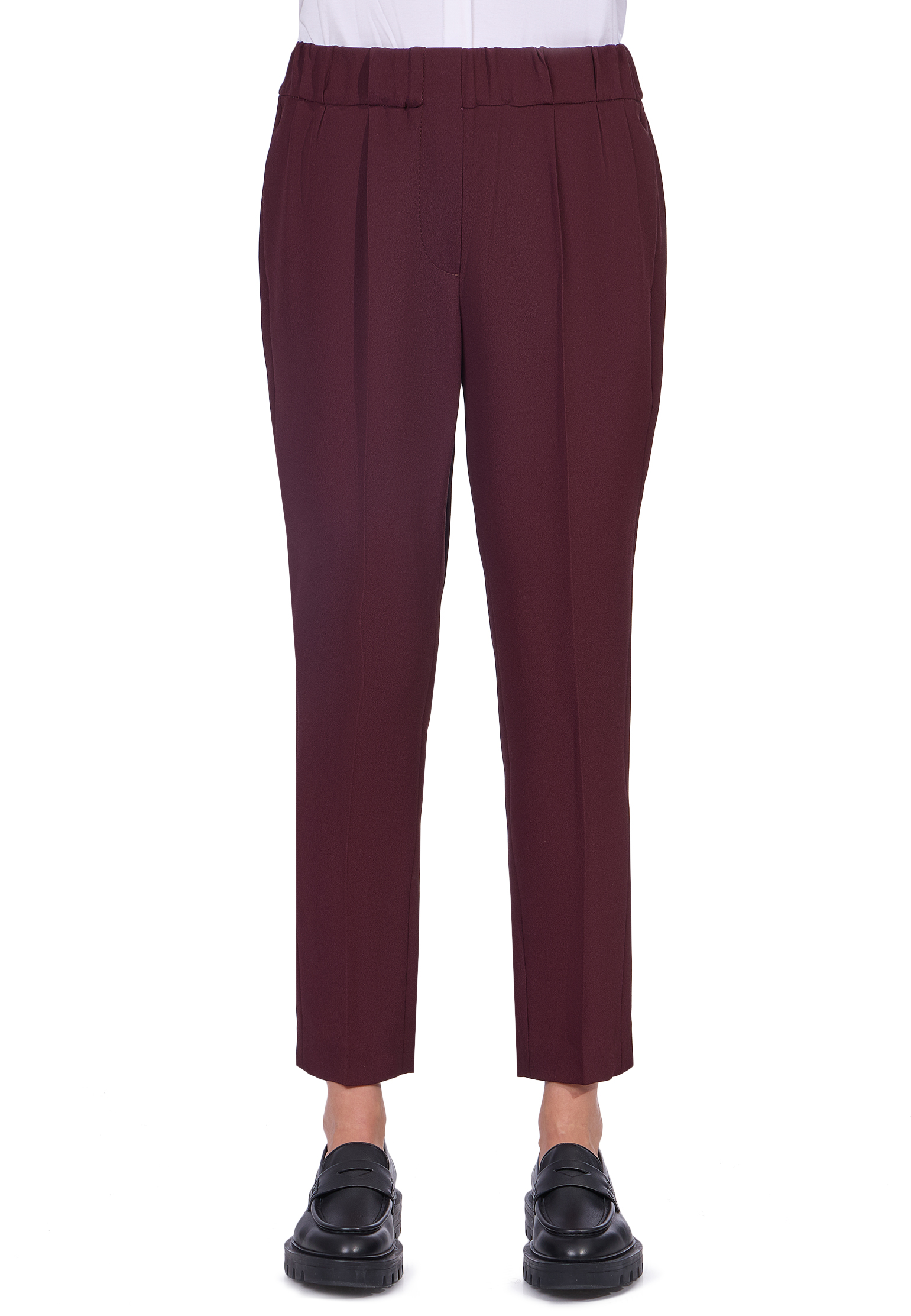 

Брюки BRUNELLO CUCINELLI, Бордовый, Бордовый