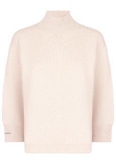 Розовый свитер с широкими манжетами PESERICO