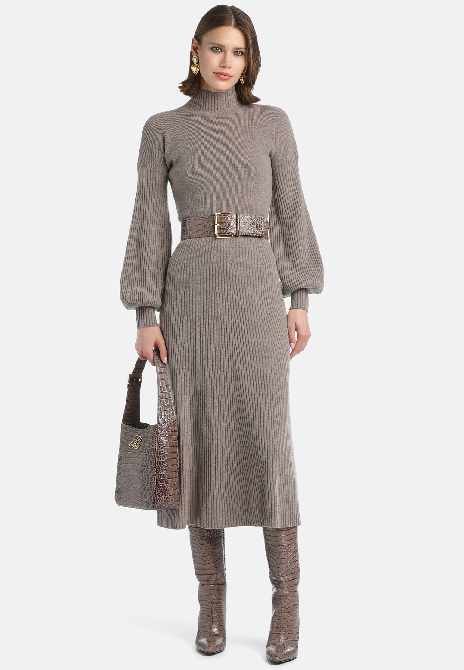 

Платье LUISA SPAGNOLI, Серый, Серый