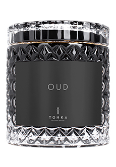 Ароматическая свеча Oud 220 мл TONKA PERFUMES