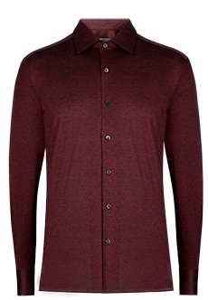 Темно-бордовая рубашка CORNELIANI