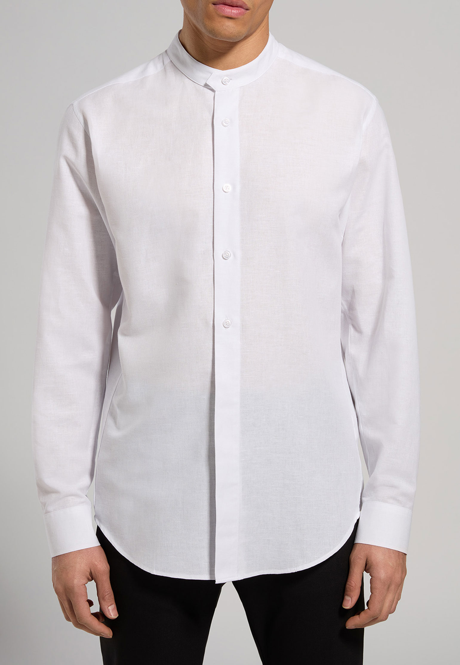 Рубашка BIKKEMBERGS Белый, размер 42 175750 - фото 1