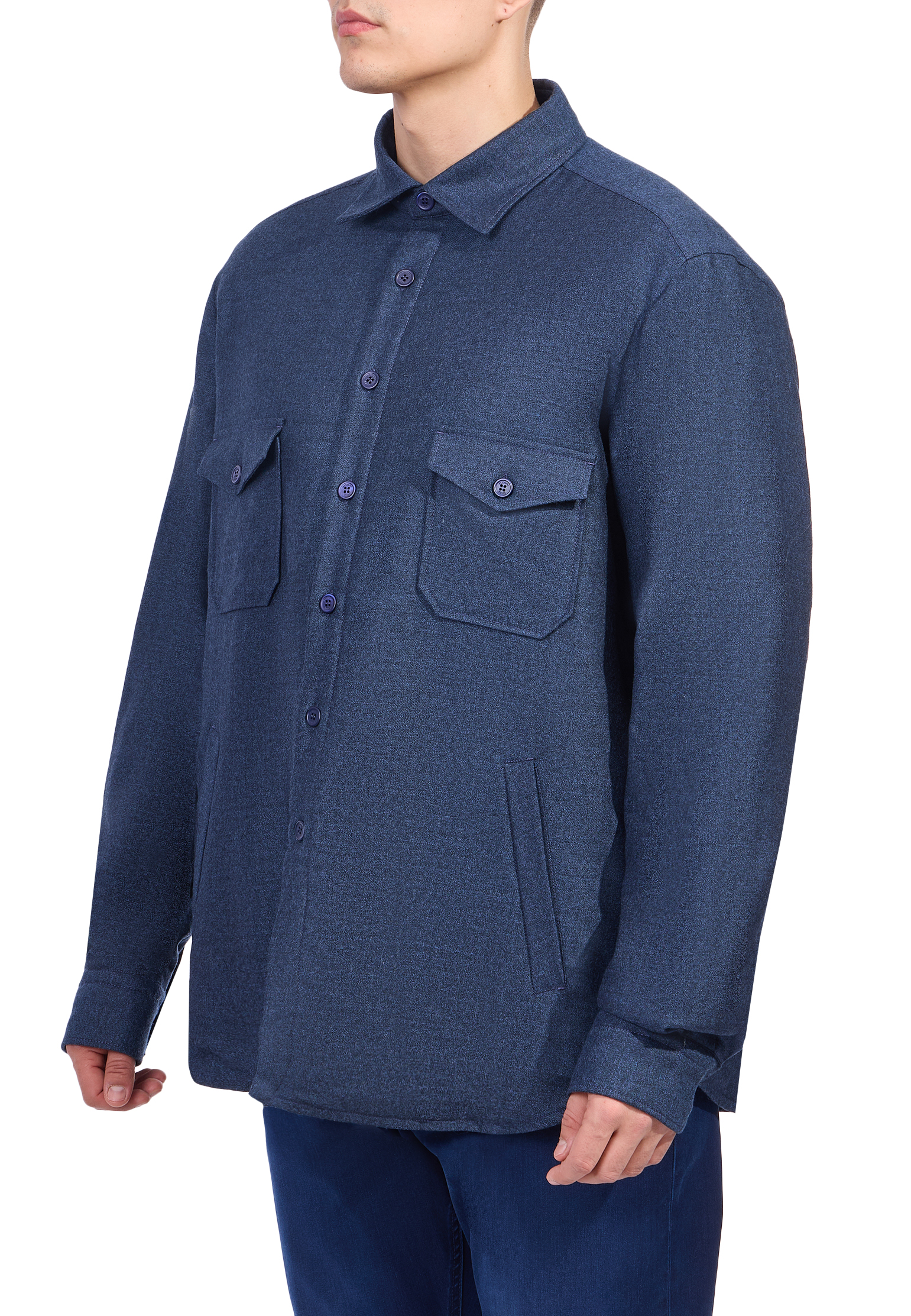 

Рубашка STEFANO RICCI, Синий, Синий