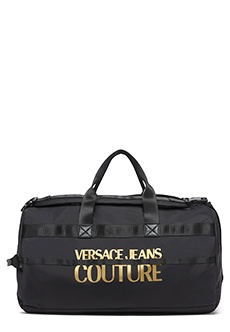 Спортивная сумка с крупным логотипом  VERSACE JEANS COUTURE