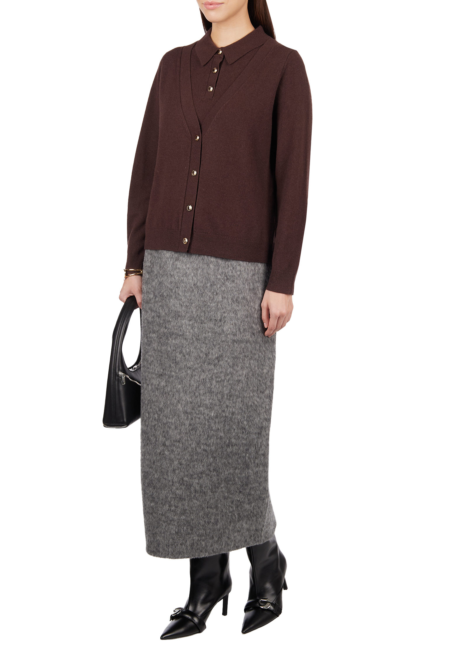 

Кардиган SFILATO, Коричневый, Коричневый