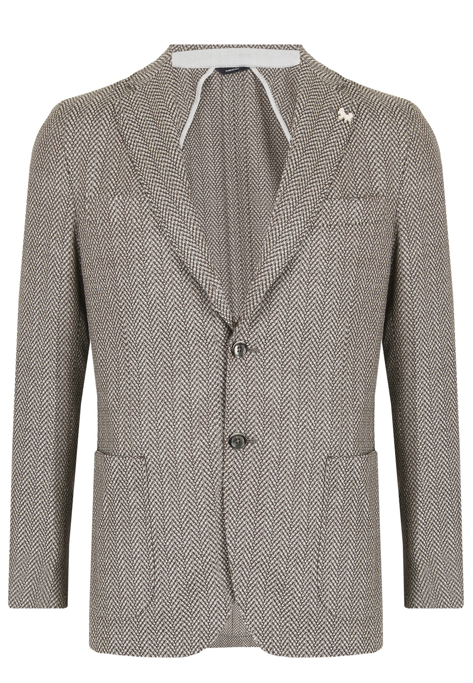 Пиджак TOMBOLINI Серый, размер 46