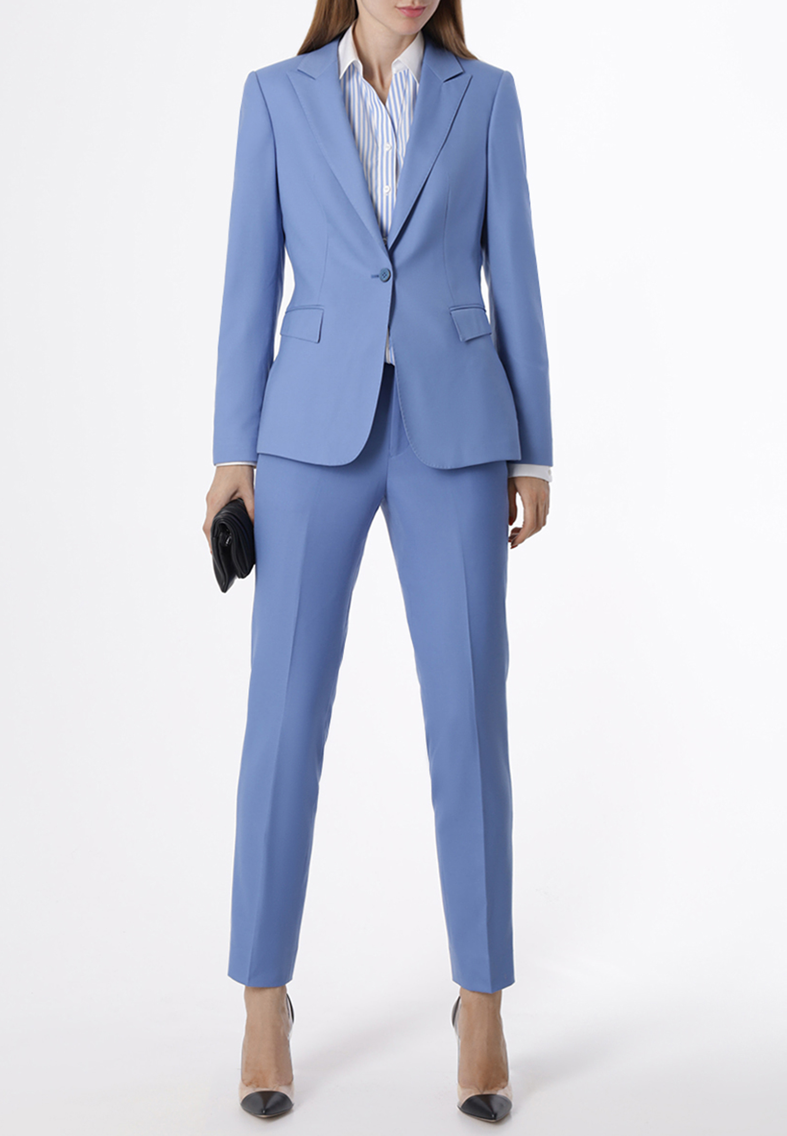 

Костюм шерстяной SUIT FACTORY, Голубой, Голубой