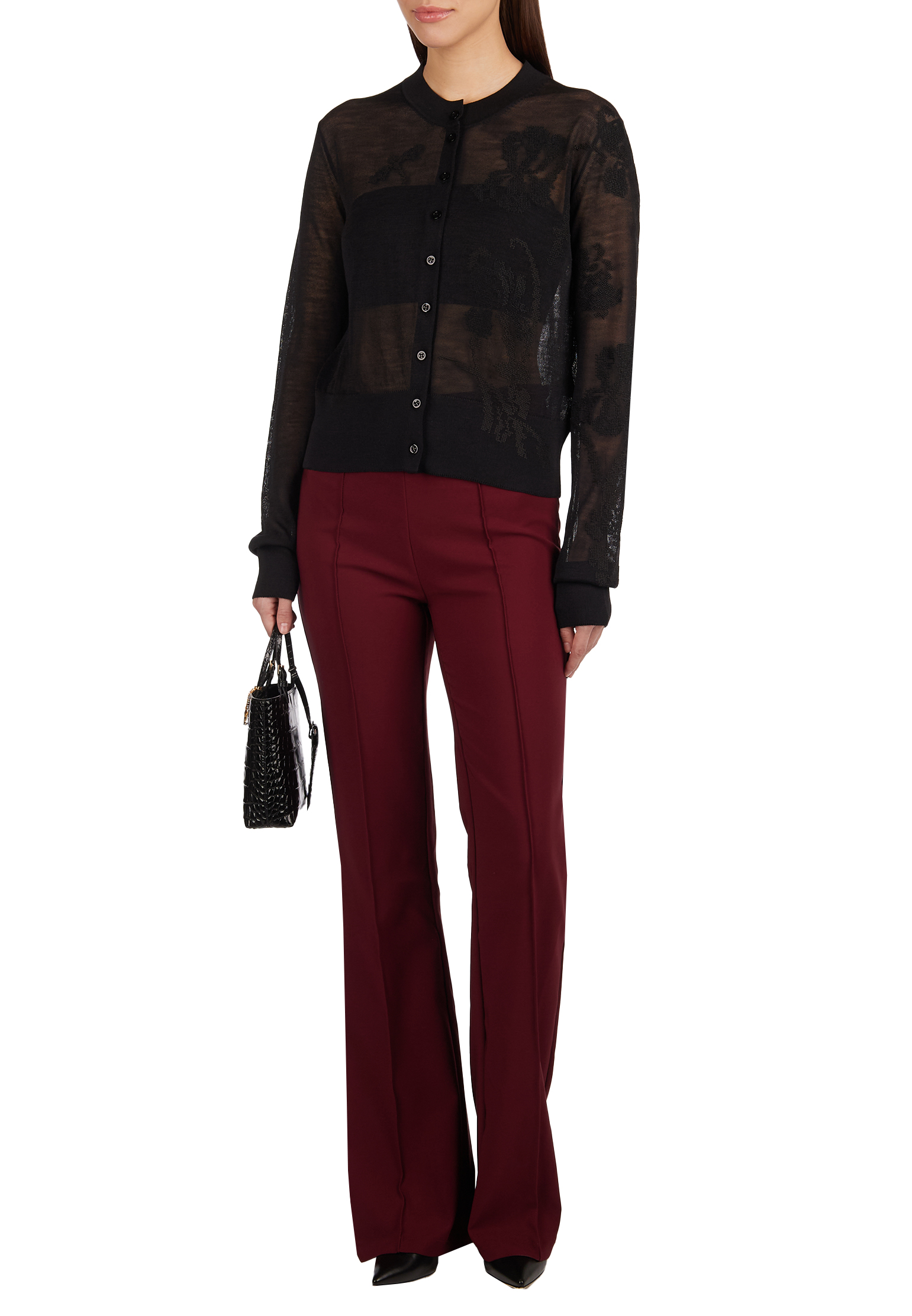 

Кардиган ERMANNO SCERVINO, Черный, Черный