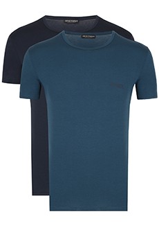 Комплект из хлопковых футболок EMPORIO ARMANI