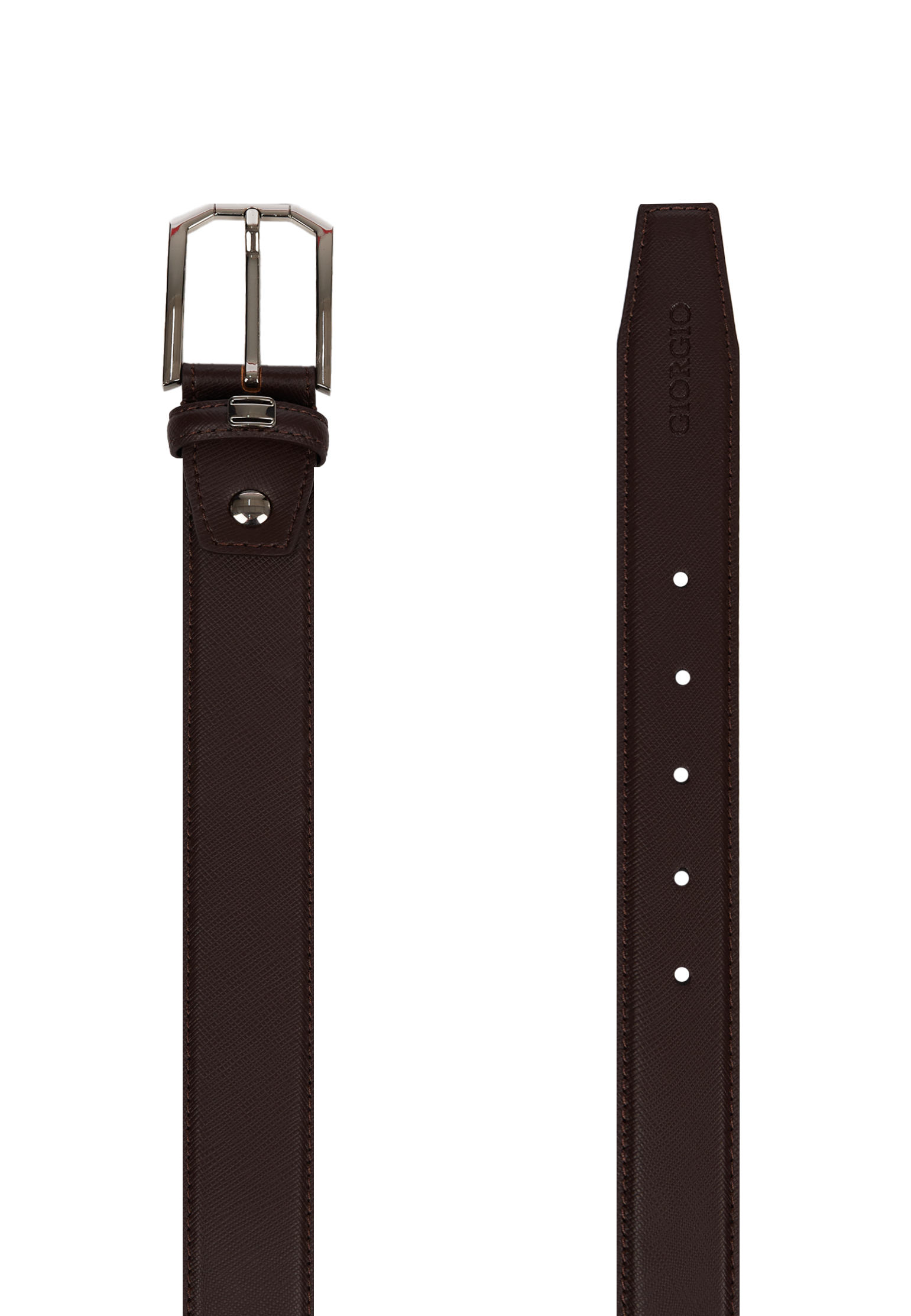 

Ремень GIORGIO, Коричневый, Коричневый