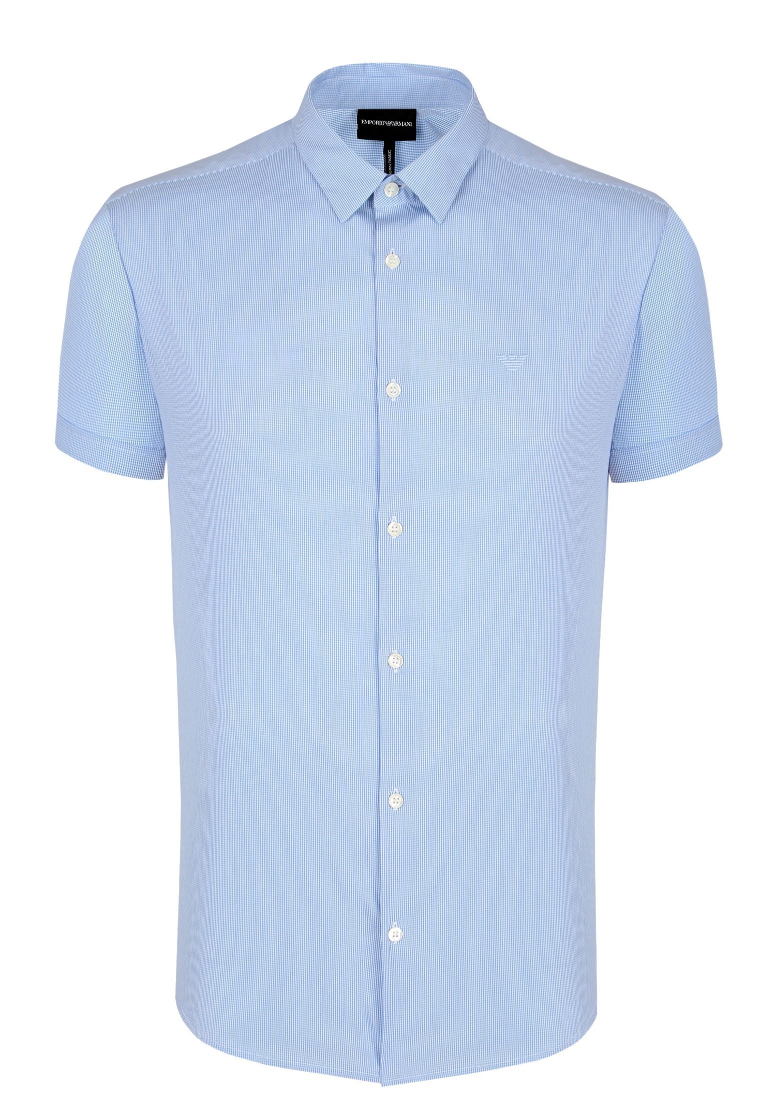 Рубашка EMPORIO ARMANI Синий, размер L 126902 - фото 1