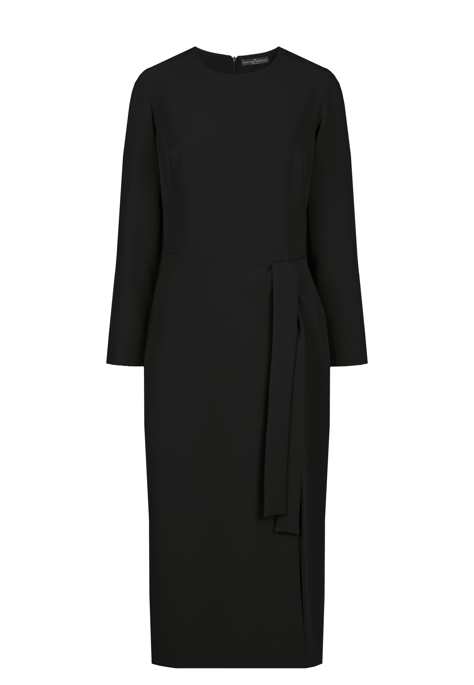 Платье ERMANNO SCERVINO Черный, размер 46