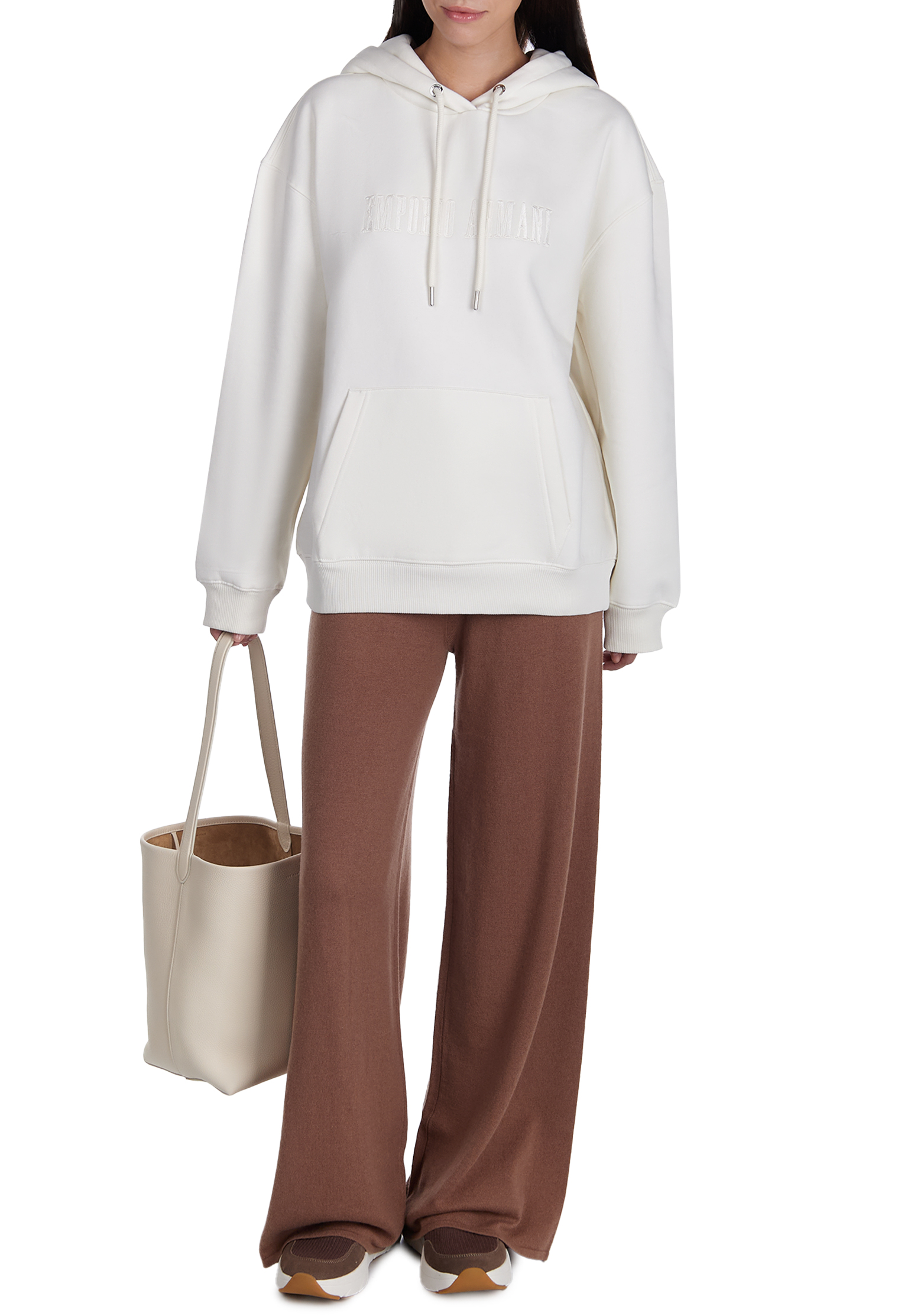 

Худи EMPORIO ARMANI, Белый, Белый