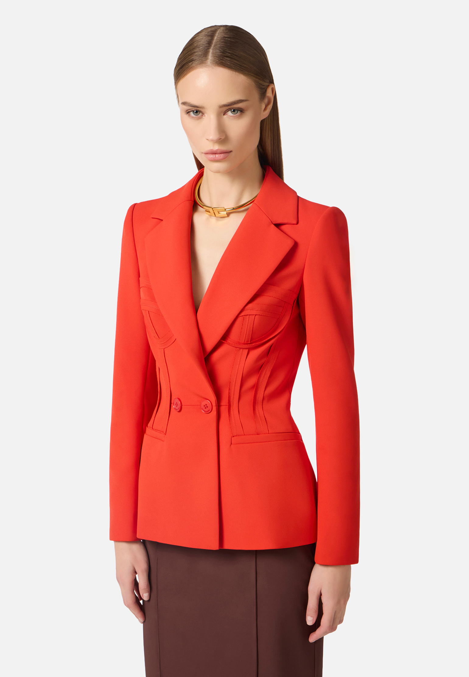 

Жакет ELISABETTA FRANCHI, Красный, Красный